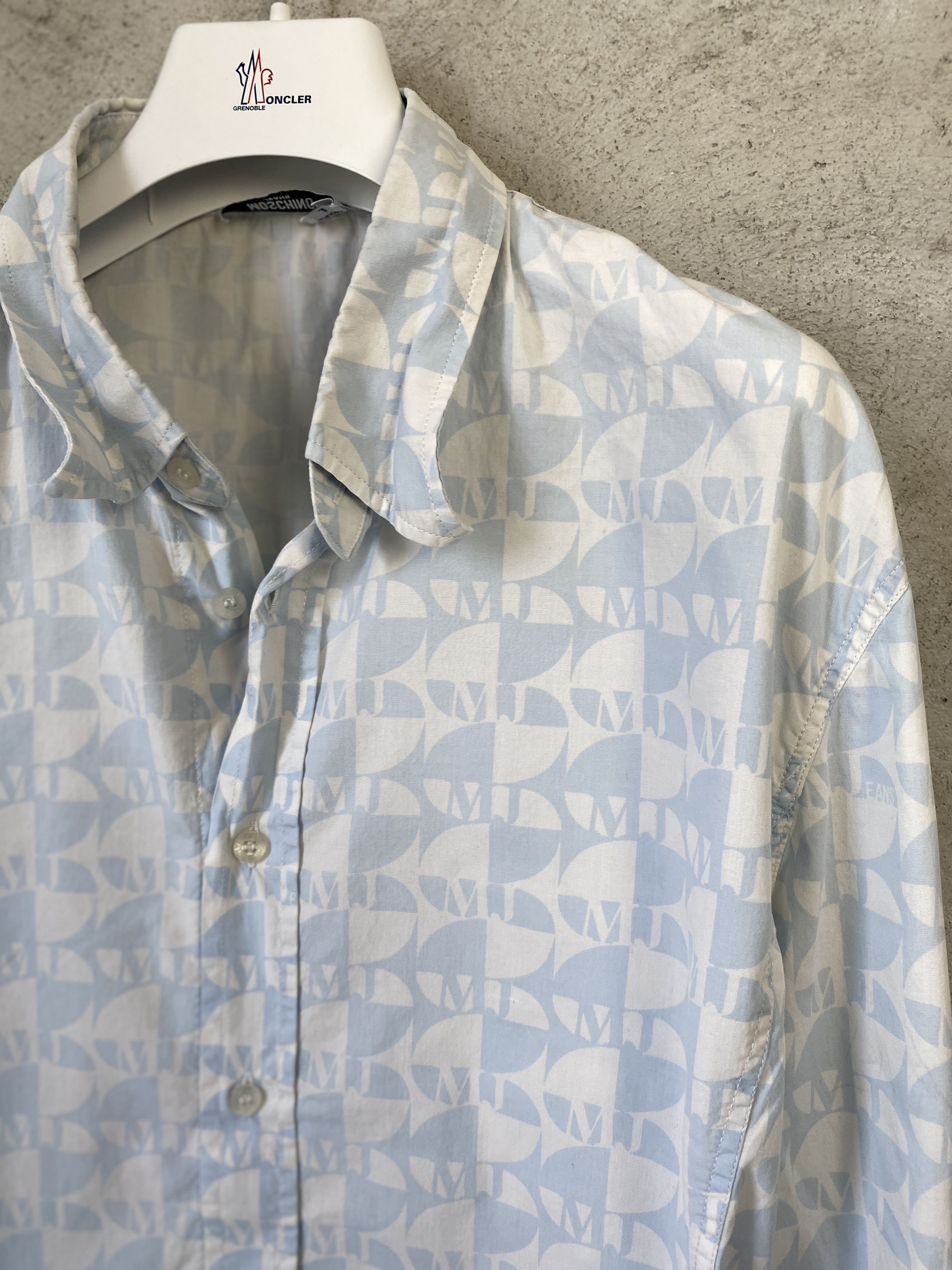 Moschino Moschino Jeans vintage shirt button ups Size US L / EU 52-54 / 3 - 2 Thumbnail