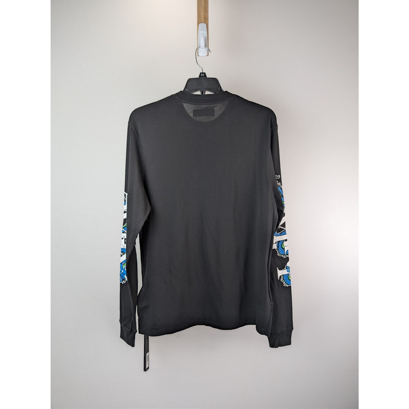 Amiri o1rshd1 Q:2 / CNY Dragon Long Sleeve Tee T-Shirt in Black Size US M / EU 48-50 / 2 - 9 Thumbnail