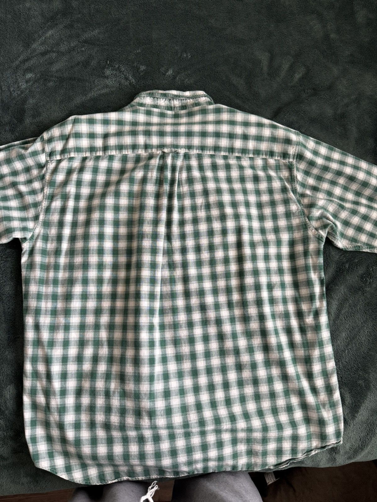 Dockers Green and White Button up Size US L / EU 52-54 / 3 - 4 Thumbnail