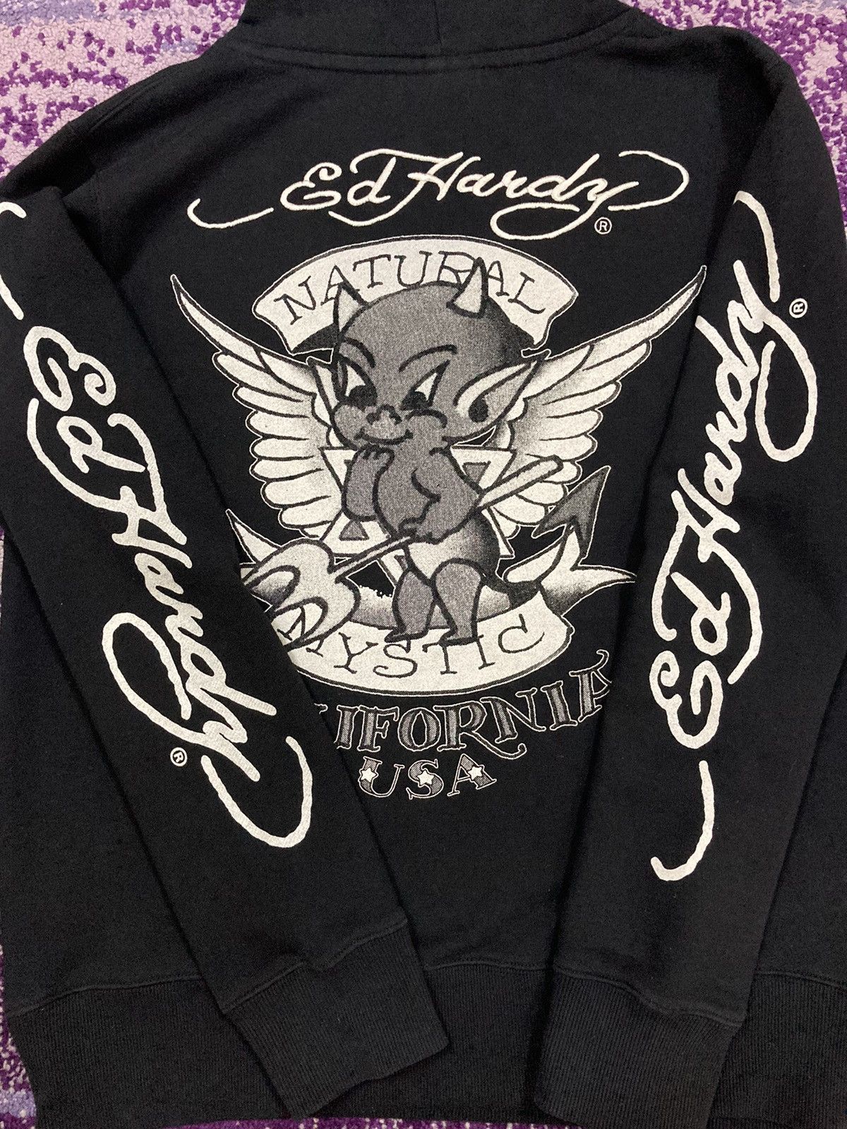 Ed Hardy Ed Hardy Natural Mystic Hoodie Size US L / EU 52-54 / 3 - 9 Thumbnail