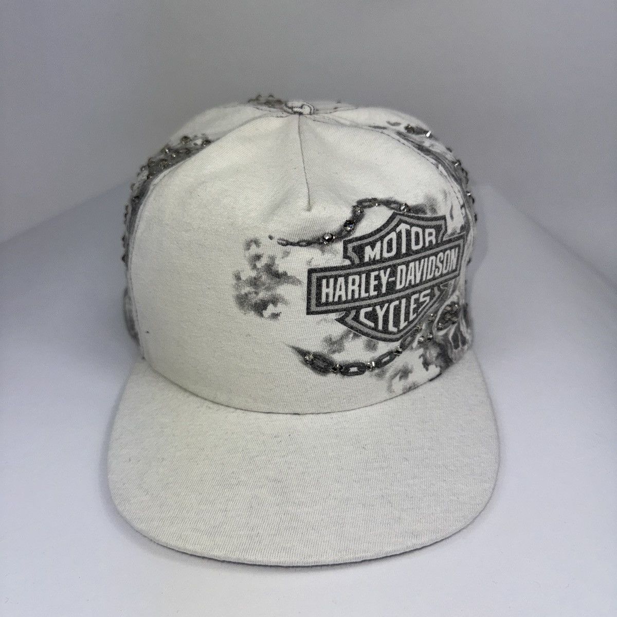 Bossi Sportswear BOSSI HARLEY DAVIDSON 1/1 RHINESTONE VINTAGE CAP Size ONE SIZE - 6 Thumbnail