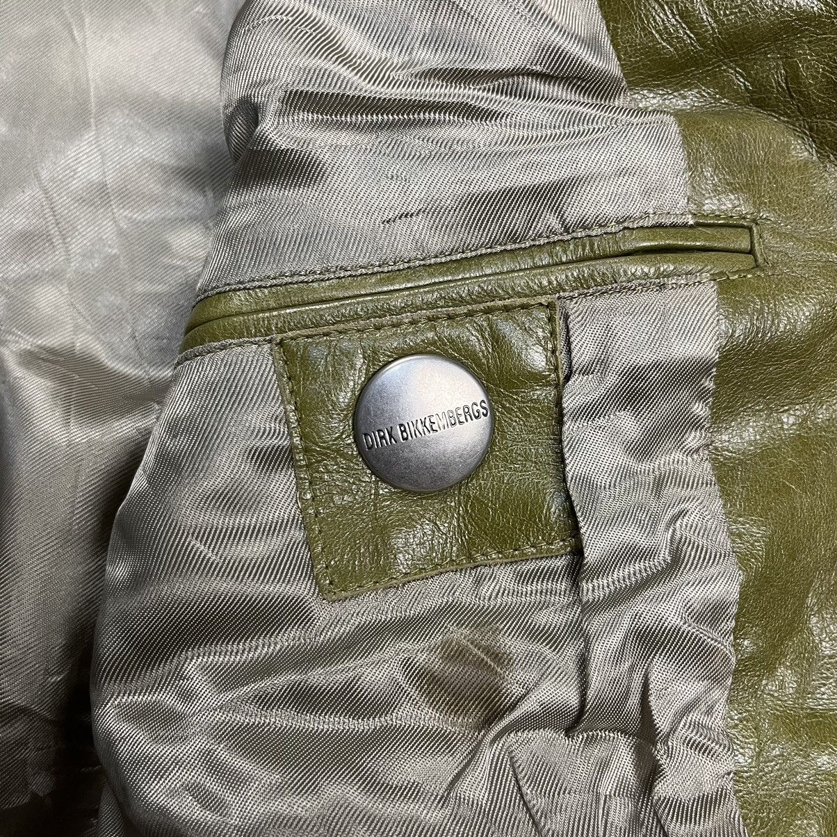 Dirk Bikkembergs × Vintage Vintage Dirk Bikkembergs Blazer leather Size US M / EU 48-50 / 2 - 6 Thumbnail