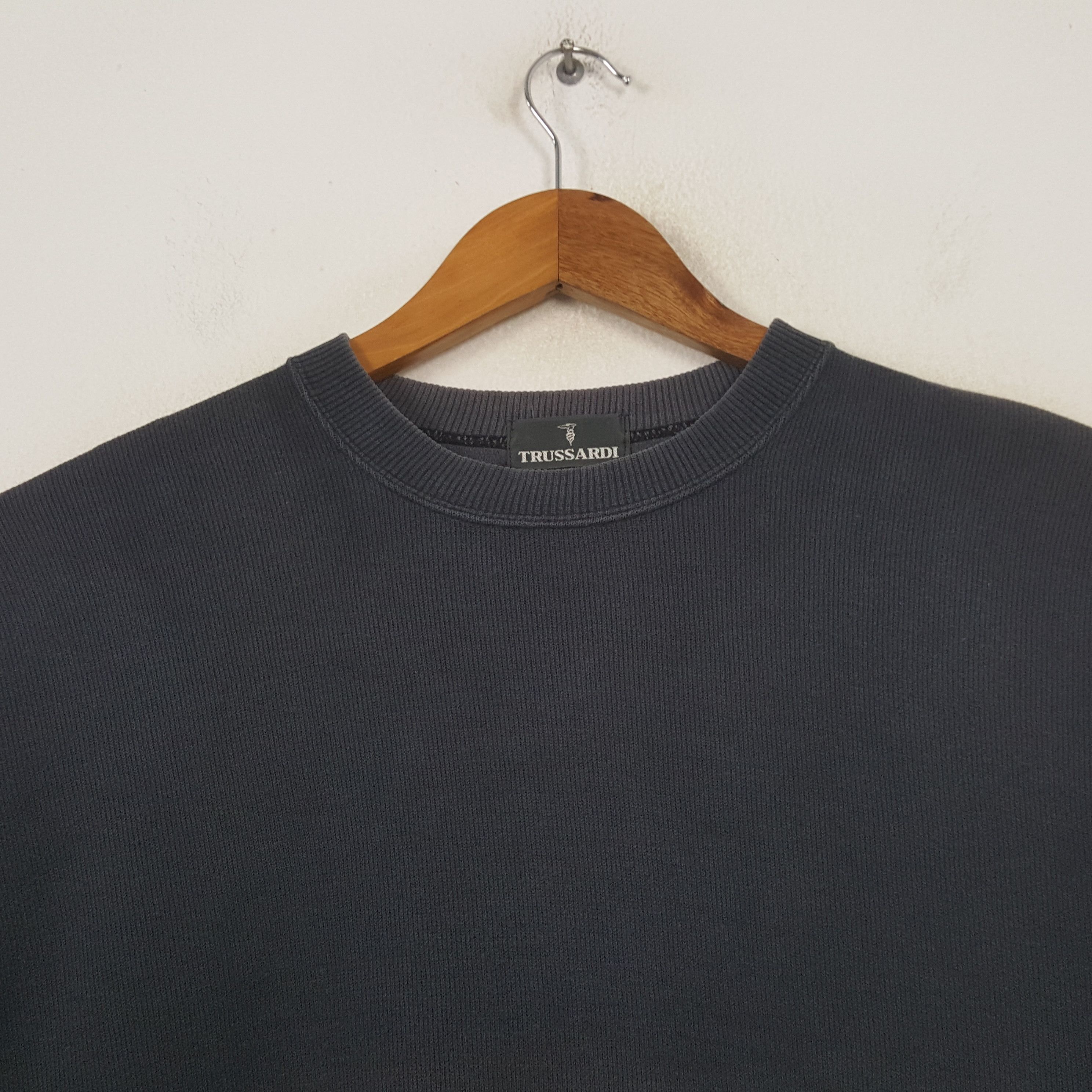 Trussardi Vintage Trussardi Italian Fashion Brand Sweatshirt 33 Size US XL / EU 56 / 4 - 4 Thumbnail