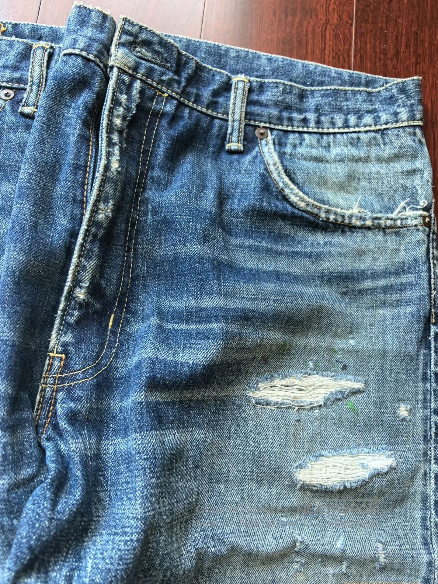 Visvim visvim journeyman distressed denim jeans. Size US 34 / EU 50 - 4 Thumbnail
