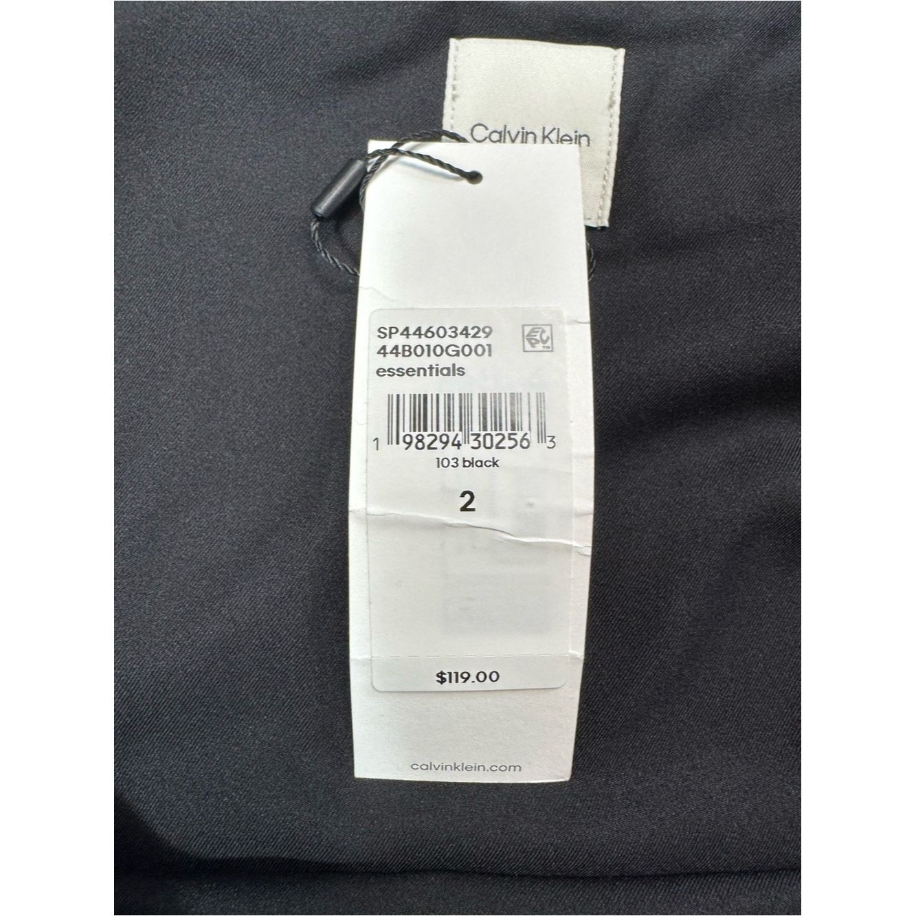 Calvin Klein NWT New $119 Calvin Klein Refined Stretch Mini Black Dress Size XS / US 0-2 / IT 36-38 - 8 Thumbnail