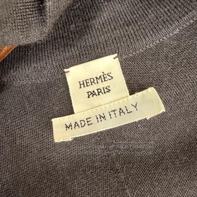 Hermes Hermes Out-of-Print Book Stamp Series Cashmere and Silk Pa Size XXS / US 00 / IT 34 - 5 Thumbnail