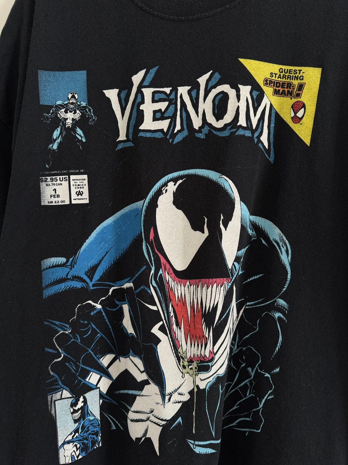 Marvel Comics Marvel Comics x Venom T-Shirt Vintage 90s Spider Man Size US XXL / EU 58 / 5 - 3 Thumbnail