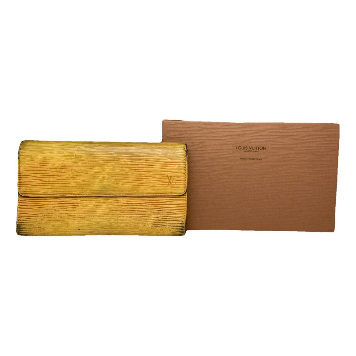 Louis Vuitton Louise Yellow Leather Wallet Size ONE SIZE - 1 Thumbnail