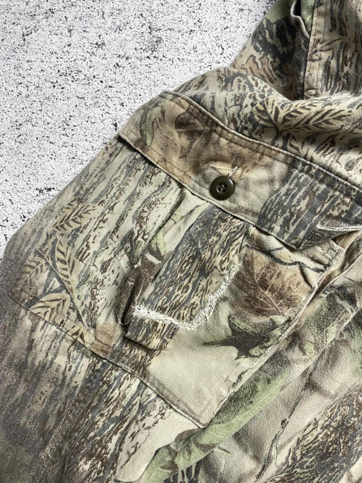 Realtree Crazy Vintage Y2K Style Realtree Camo Baggy Cargo Pants Size US 42 / EU 58 - 8 Thumbnail