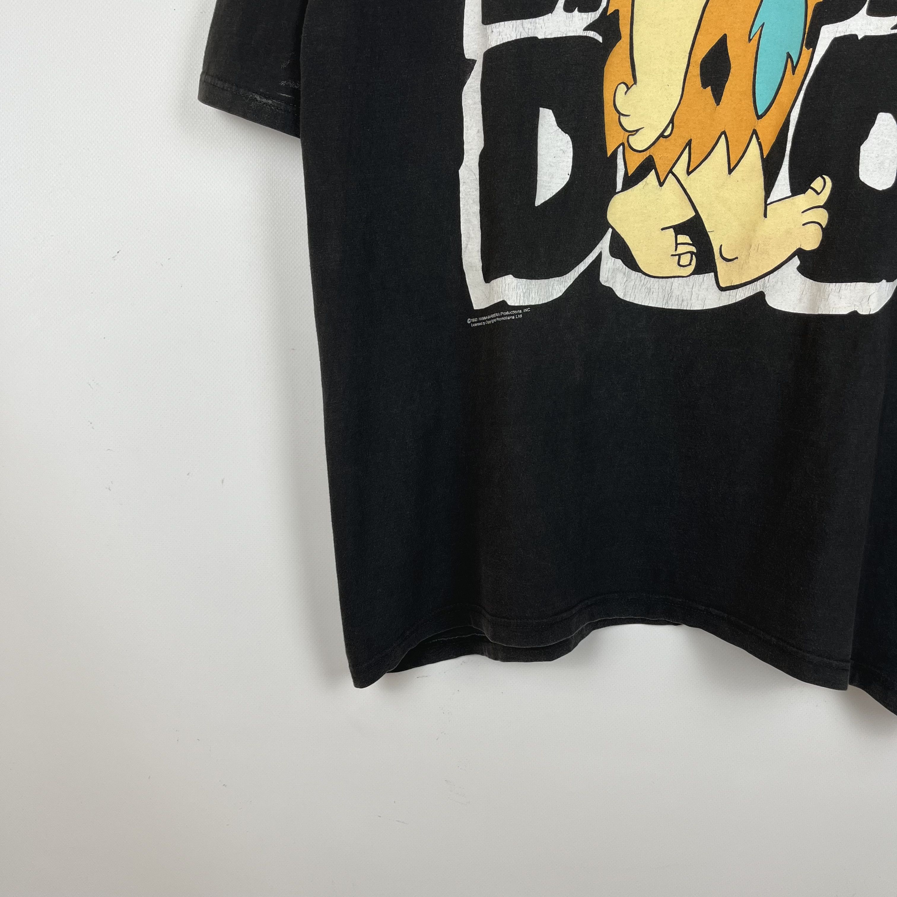 Cartoon Network Vintage Flintstones Yaba Daba Doo Cartoon T Shirt 1993 Size US XL / EU 56 / 4 - 4 Thumbnail