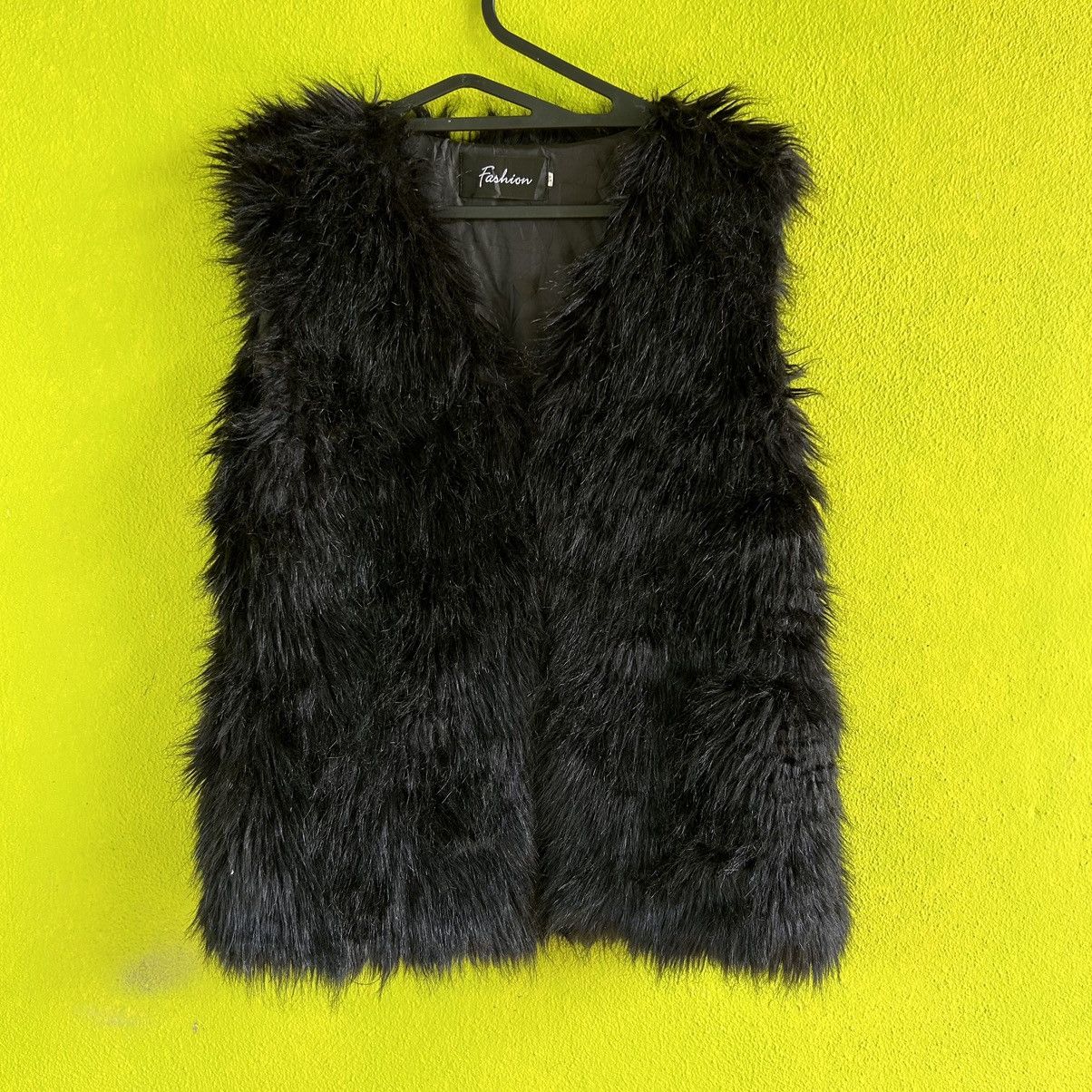 Vintage Vintage Japanese Brand Faux Fur Vest Size XL / US 12-14 / IT 48-50 - 1 Thumbnail