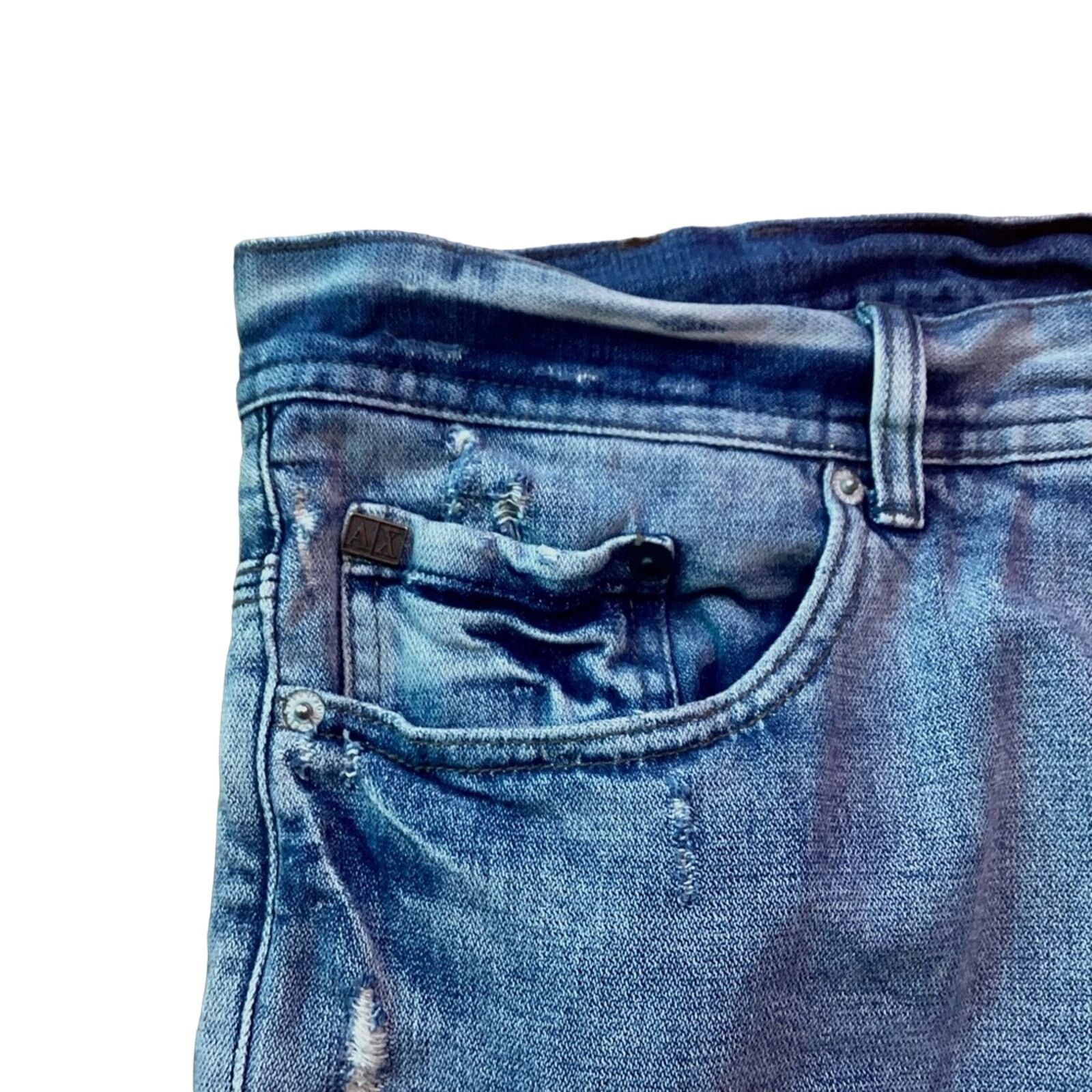 Armani Exchange Armani Exchange J65 Straight Jeans Size US 40 / EU 56 - 5 Thumbnail