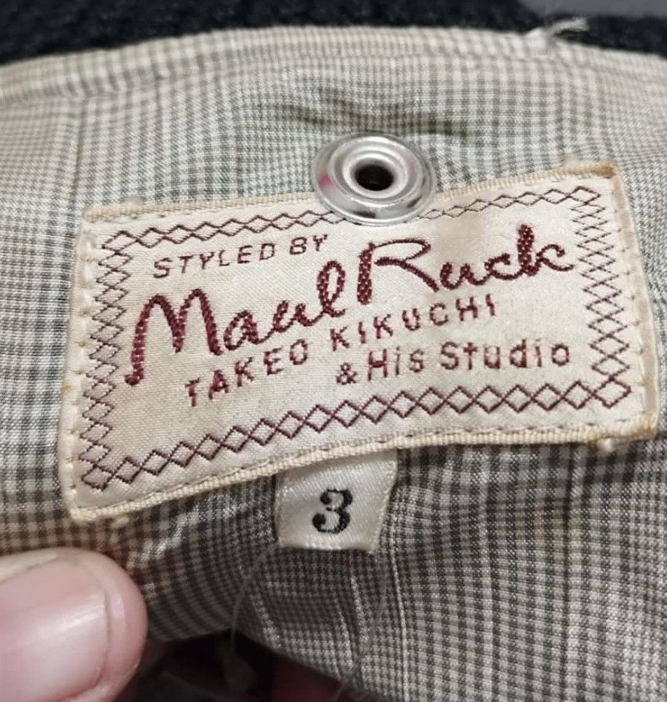 Japanese Brand Takeo Kikuchi x Maul Rux Bomber Jacket Size US L / EU 52-54 / 3 - 4 Thumbnail