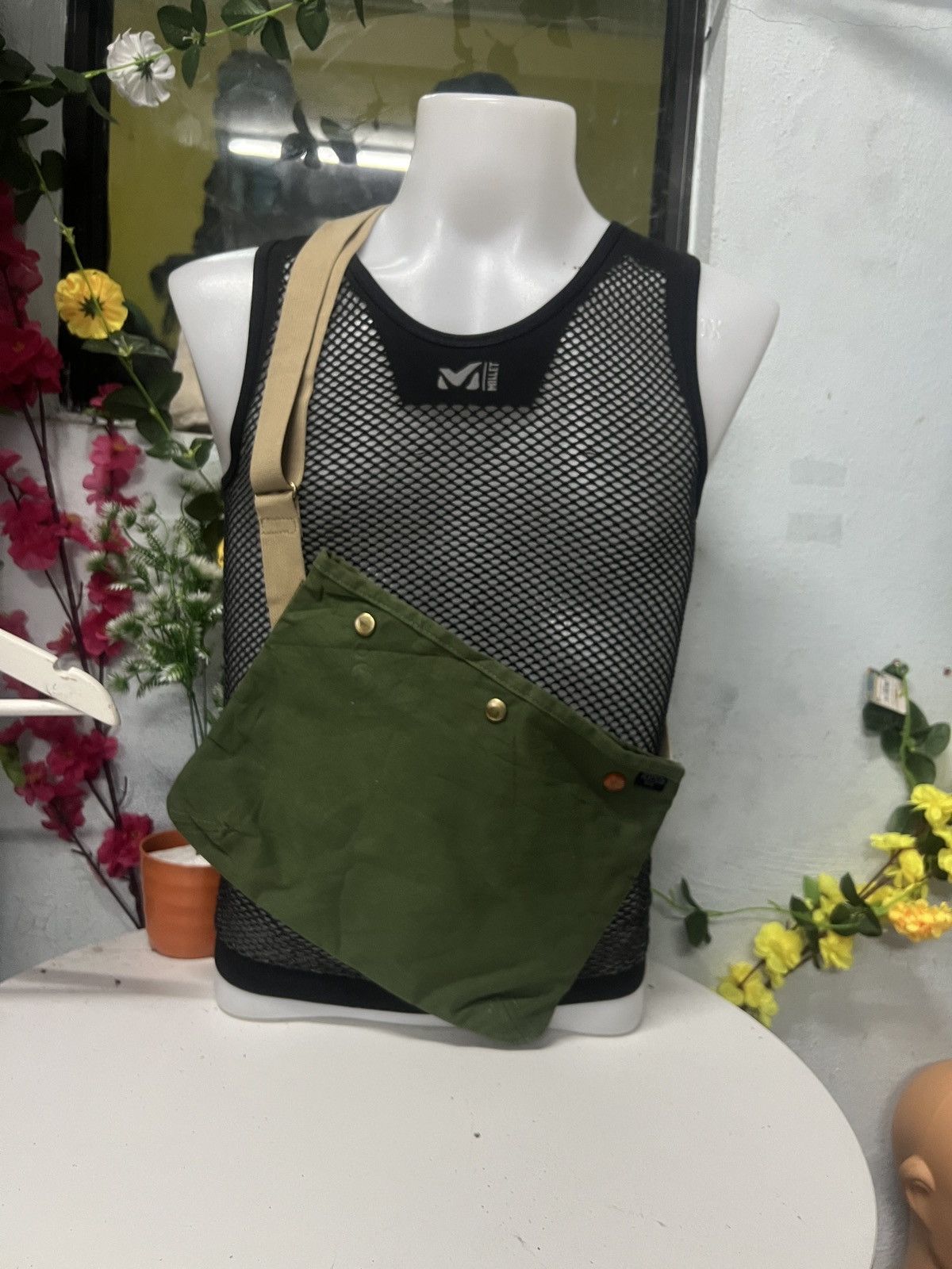 Porter Porter Green Shoulder Bag Size ONE SIZE - 1 Thumbnail