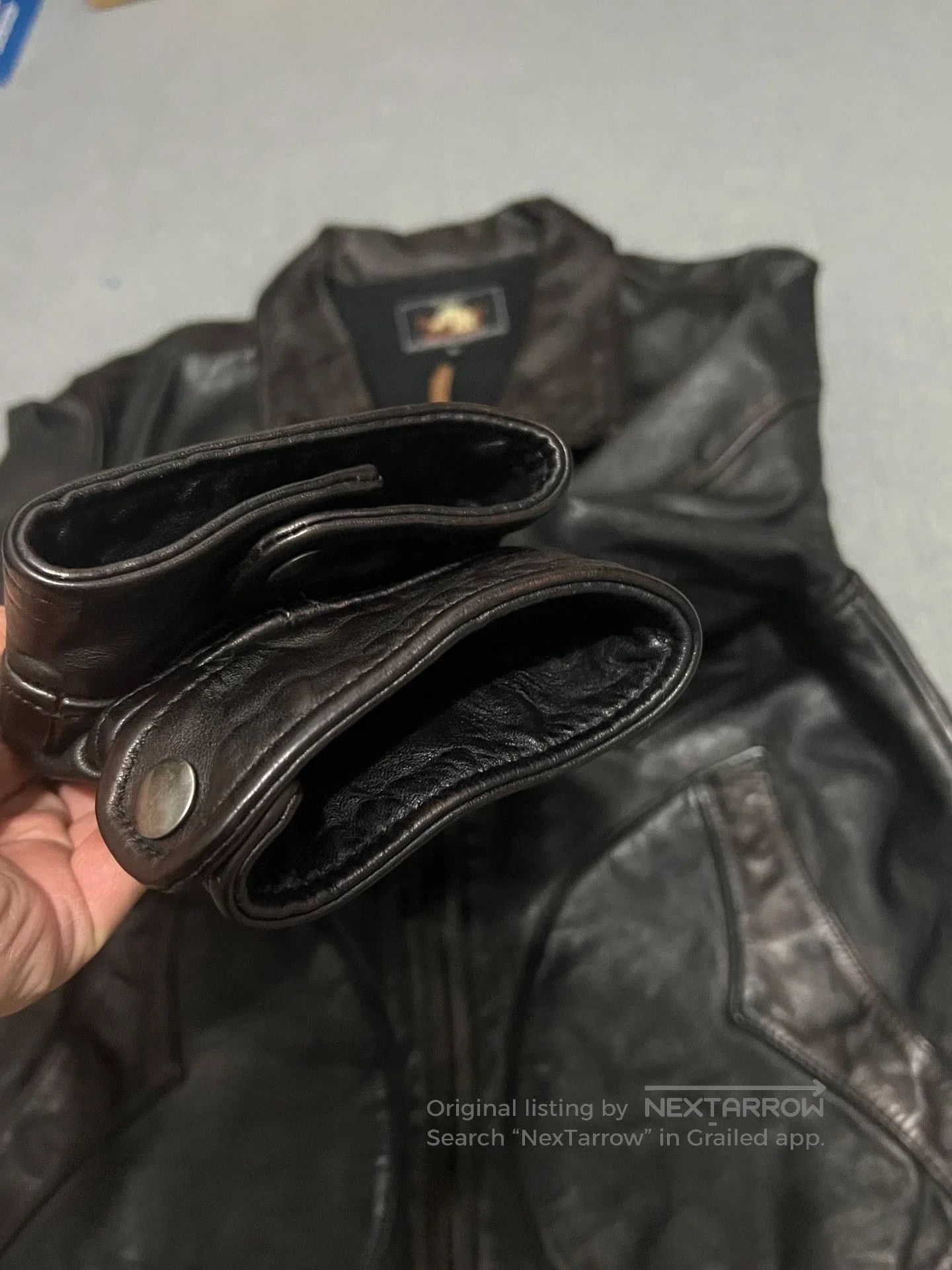 RRL Ralph Lauren Men's Leather Jacket XL Size. Size US XL / EU 56 / 4 - 7 Thumbnail