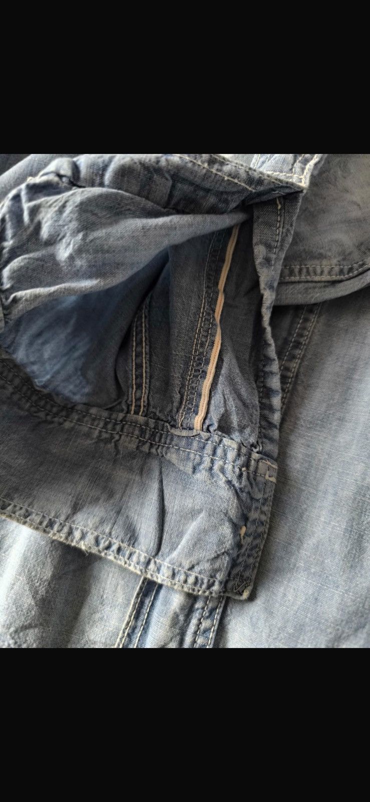 NEAL CASSADY FREEWHEELERS RAILROAD 30s STYLE chambray