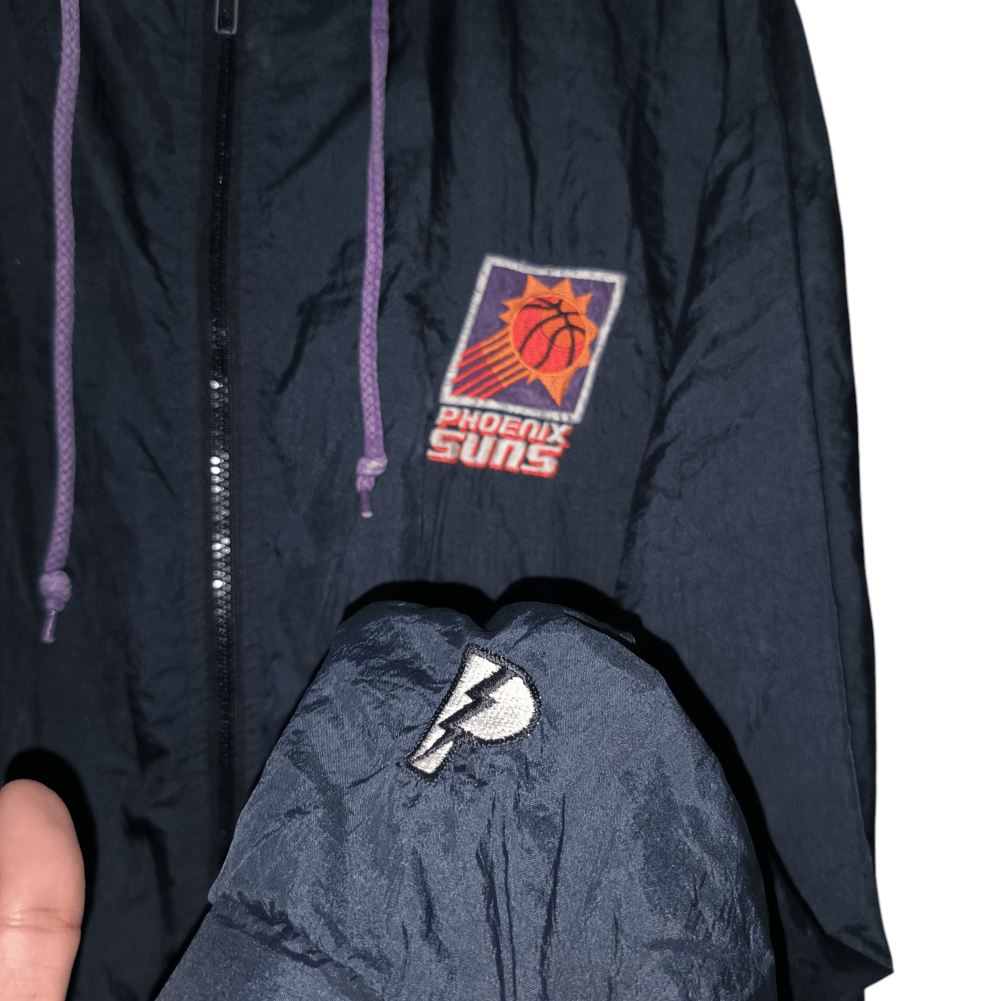 Pro Player × Vintage Vintage Pro Player Phoenix Suns Packable Jacket Size US L / EU 52-54 / 3 - 2 Thumbnail