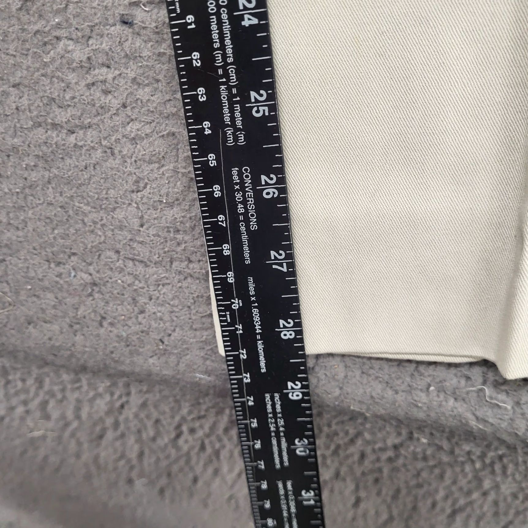 Camel Red Camel Khaki Pants Men's 30x28 Beige Straight Leg Professional Hemmed Pants Mens Size 30x28 Khaki Beige Straight Leg Casual Workwear Travel Size US 30 / EU 46 - 7 Thumbnail