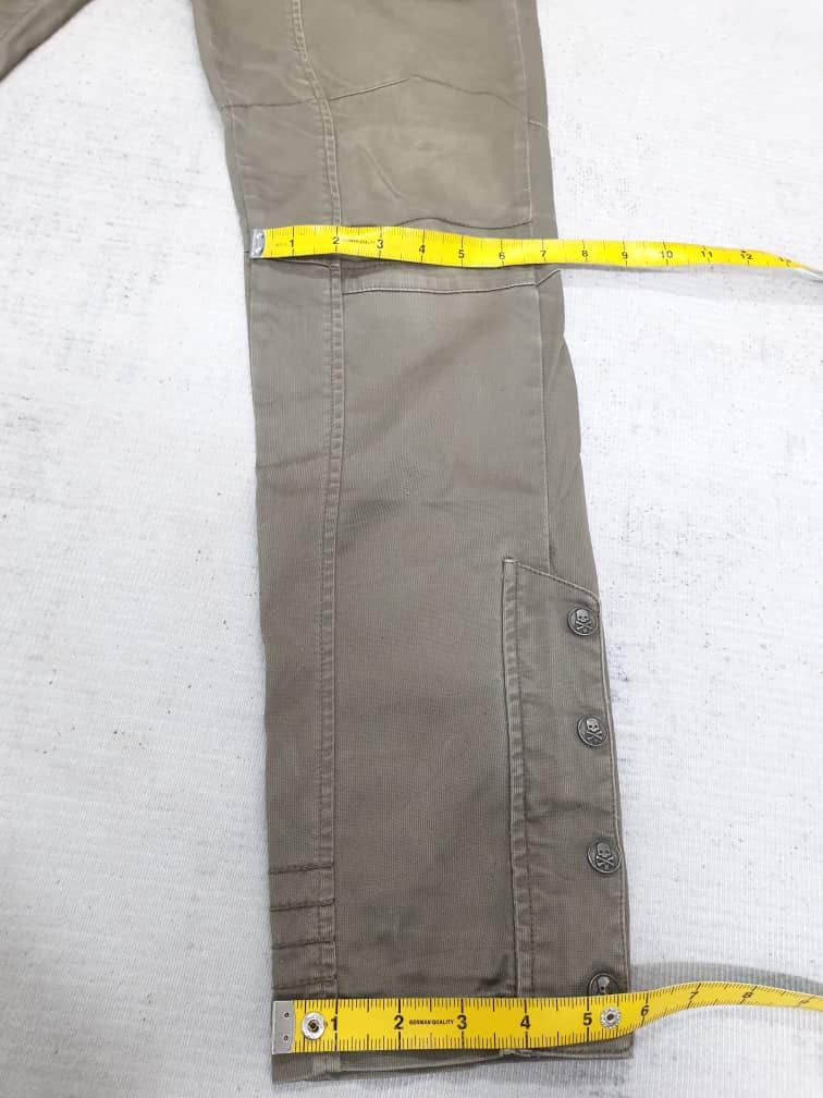 HYDROGEN Hydrogen H2J skull Japanese brand pant Size US 30 / EU 46 - 9 Thumbnail