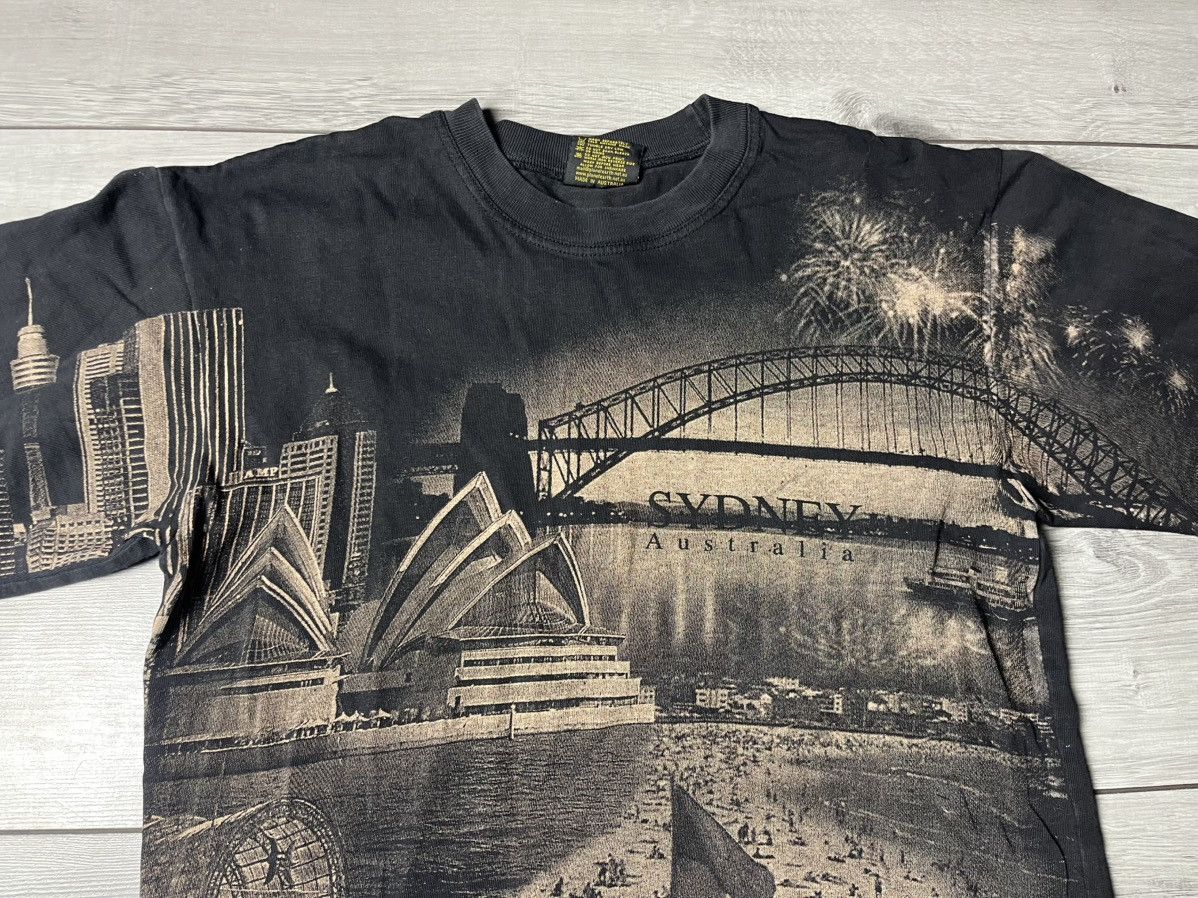 Band Tees Sydney Australia Full Beach Vintage Print T-shirt Size US S / EU 44-46 / 1 - 3 Thumbnail