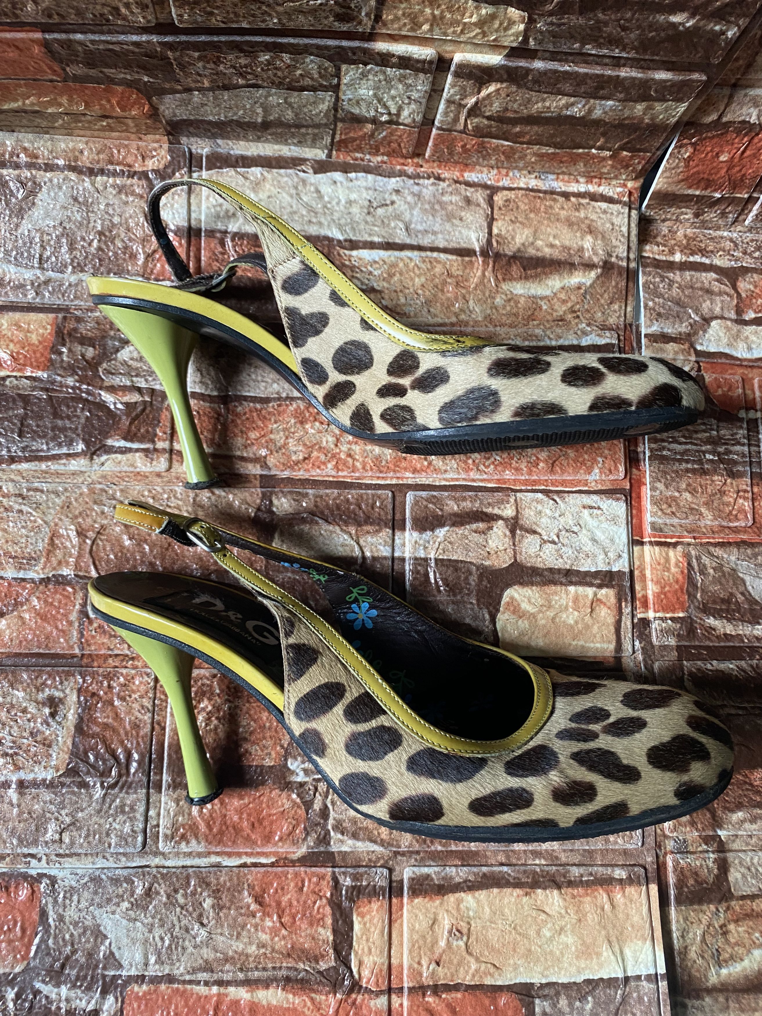 Dolce & Gabbana Dolce Gabbana Cheetah Heel Size US 7 / IT 37 - 3 Thumbnail