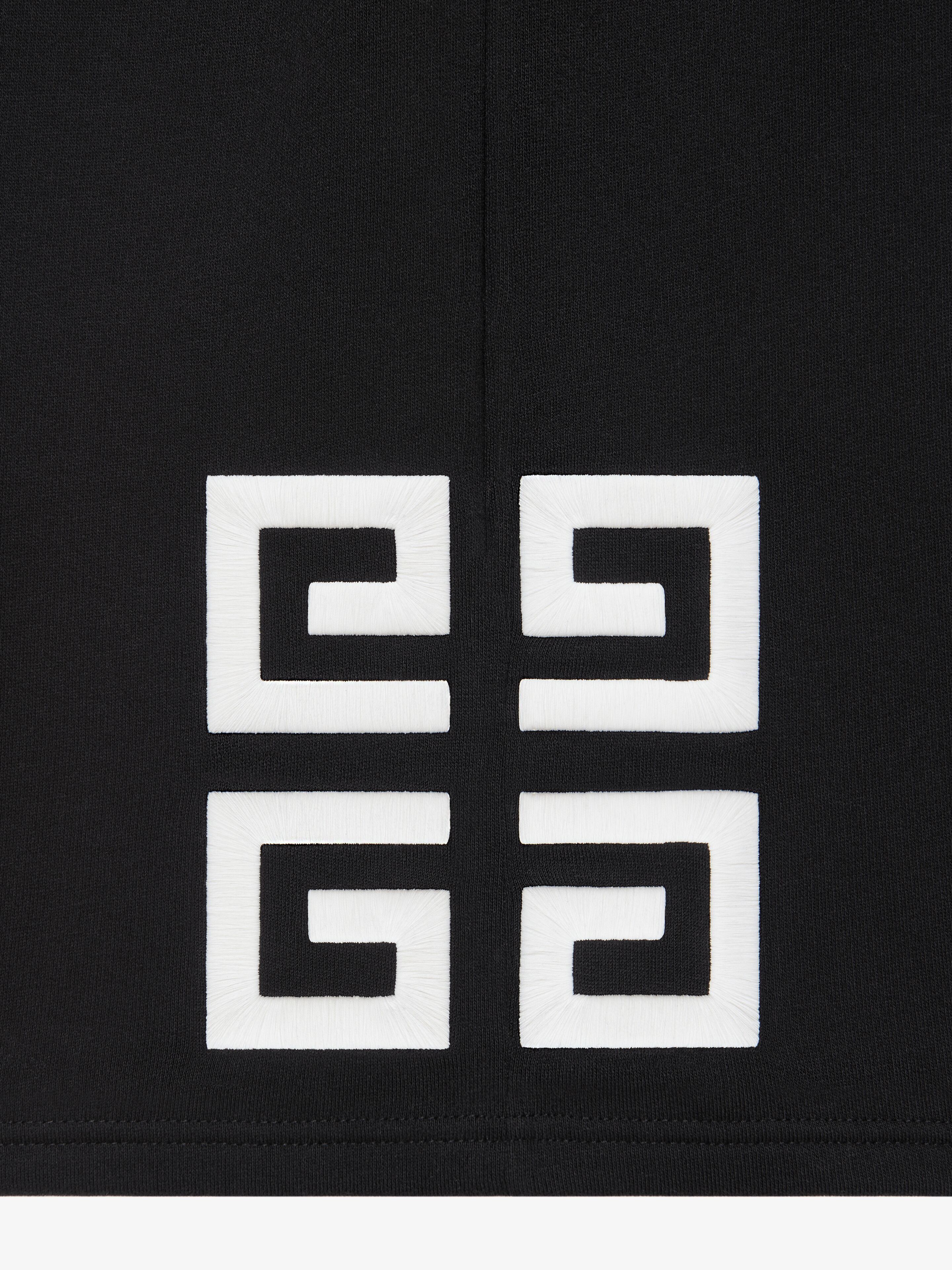 Givenchy o1w1db10925 Boxing Fit Embroidered Shorts in Black Size US 32 / EU 48 - 2 Thumbnail