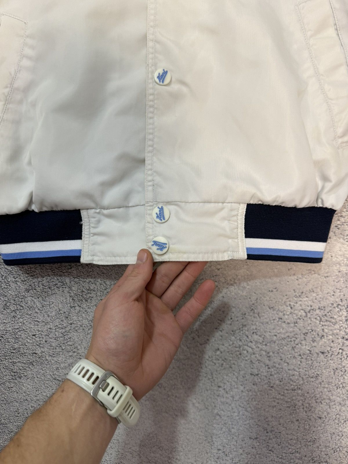 Karl Kani Karl Kani Brooklyn NYC Bomber Jacket Men M Varsity Vintage Size US M / EU 48-50 / 2 - 20 Thumbnail