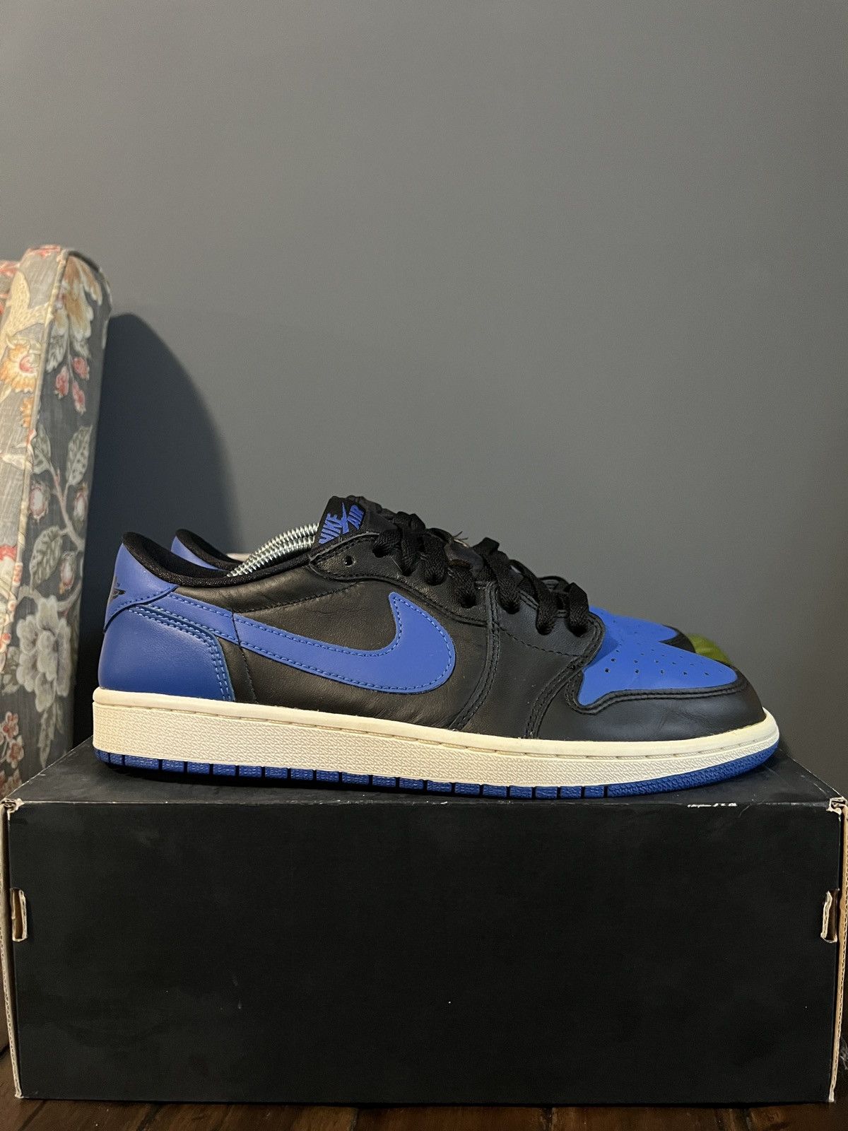 Jordan Brand × Nike Jordan 1 Low - Royal (2015) Size US 10 / EU 43 - 3 Thumbnail
