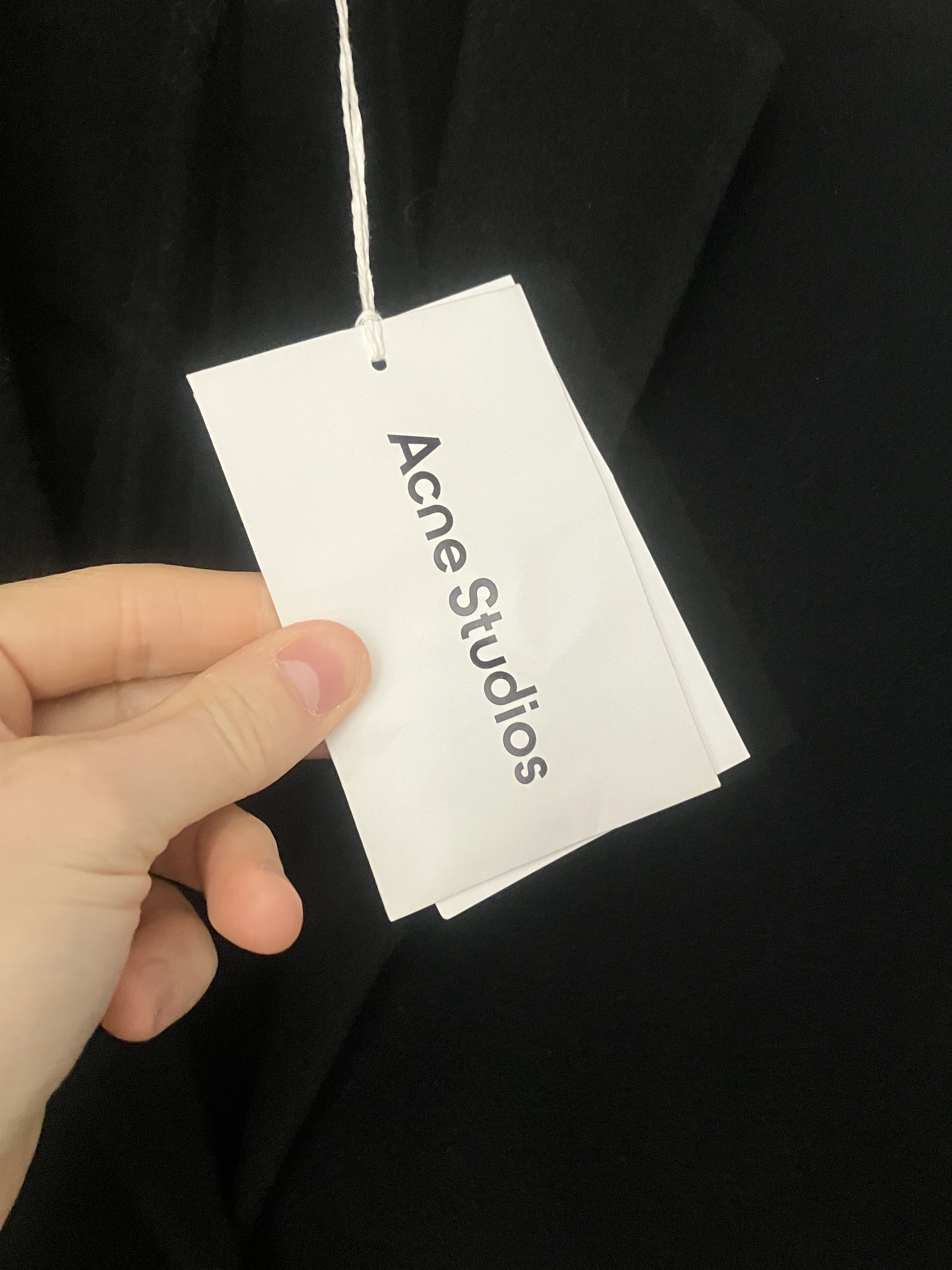 Acne Studios Acne Studios Avalon Black Wool Coat Men's S Women's M 34 Size US S / EU 44-46 / 1 - 3 Thumbnail
