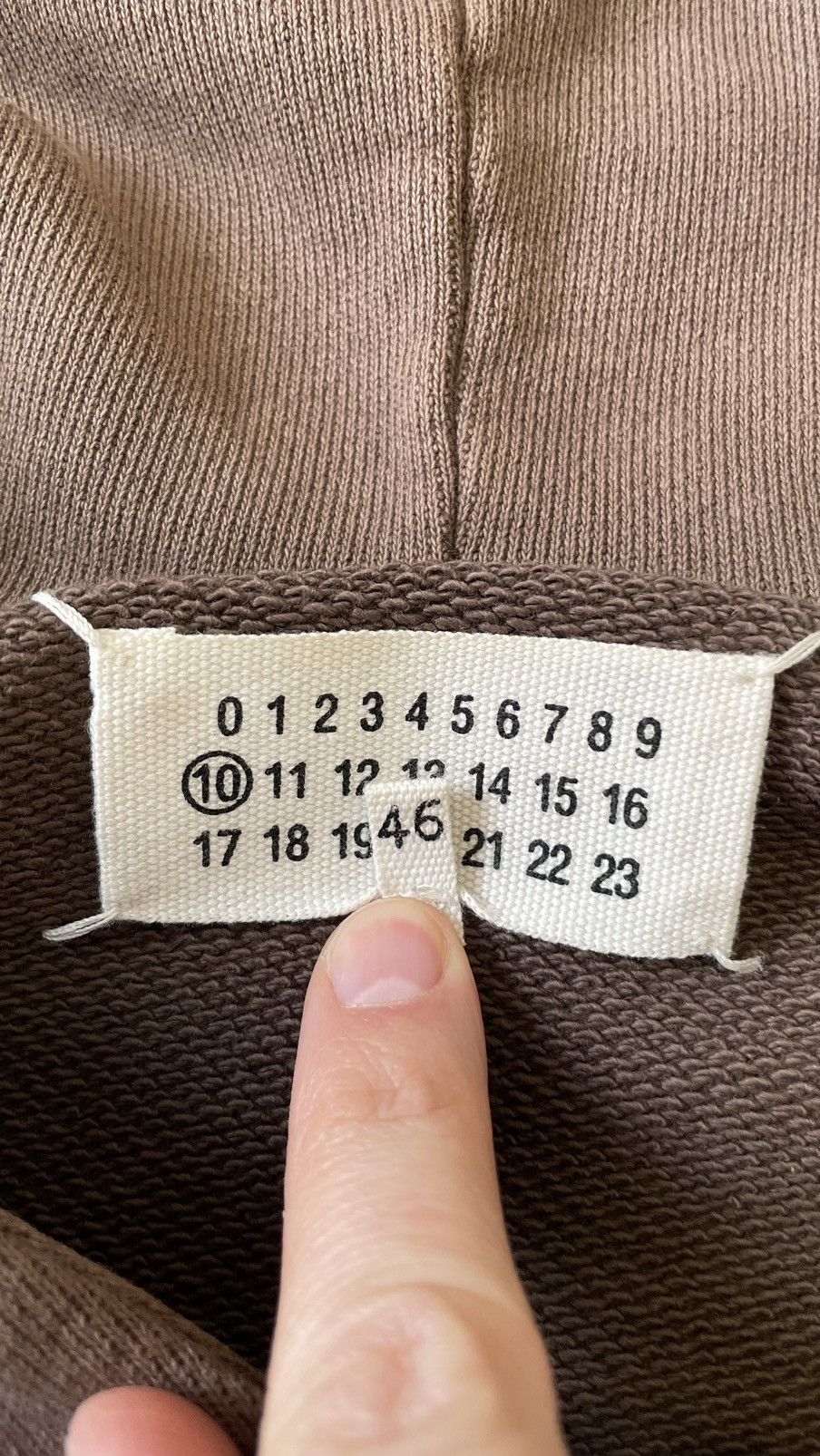 Maison Margiela S/S 19 Inside Out Seam Washed Cotton Hoodie Size US M / EU 48-50 / 2 - 6 Thumbnail
