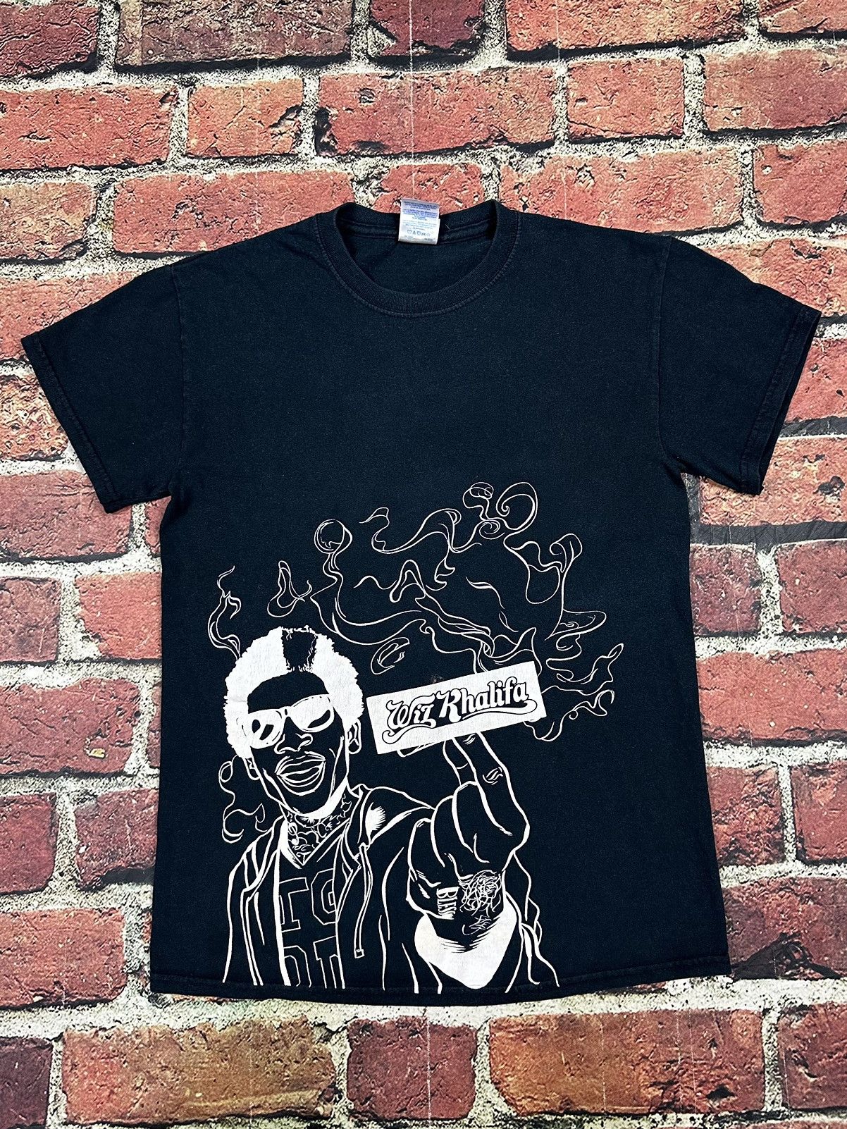Rap Tees Rolling Paper WIZ KHALIFA T-Shirt Hip Hop Rap Joints Size US S / EU 44-46 / 1 - 1 Thumbnail