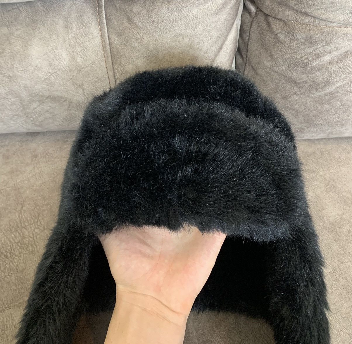 Japanese Brand Y2K Ushanka Hat Size ONE SIZE - 6 Thumbnail
