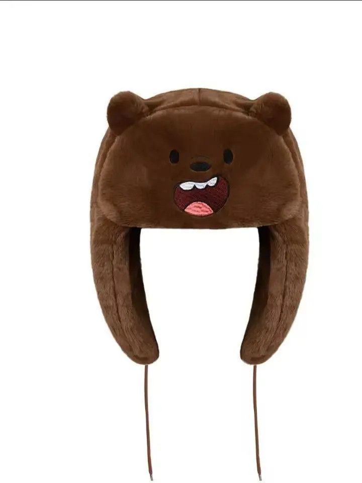 Other Ushanka Hat Brown bear Hot S Size ONE SIZE - 2 Thumbnail