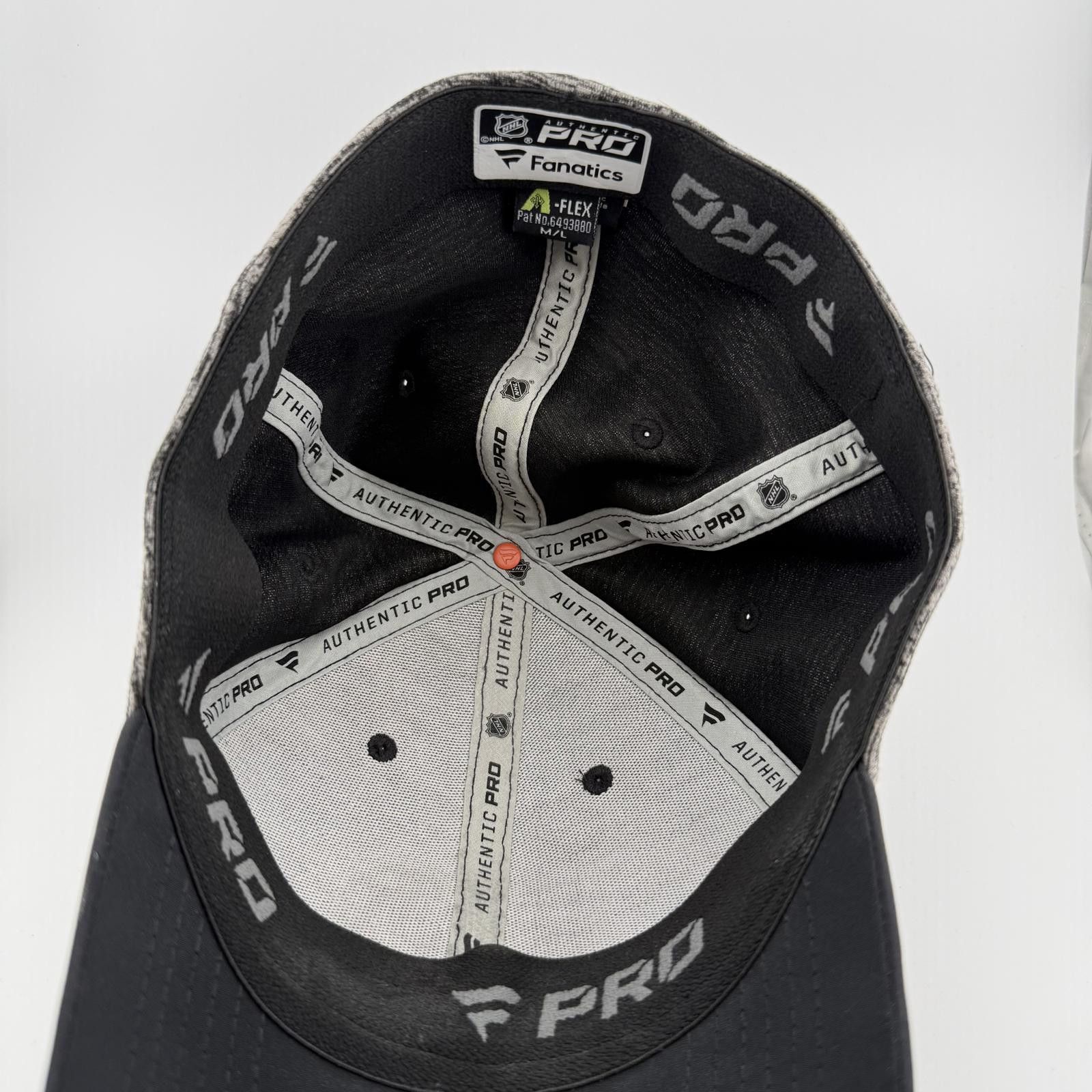Other Fanatics Philadelphia Flyers Grey A-Flex Fitted Hat Size M/L Size ONE SIZE - 4 Thumbnail