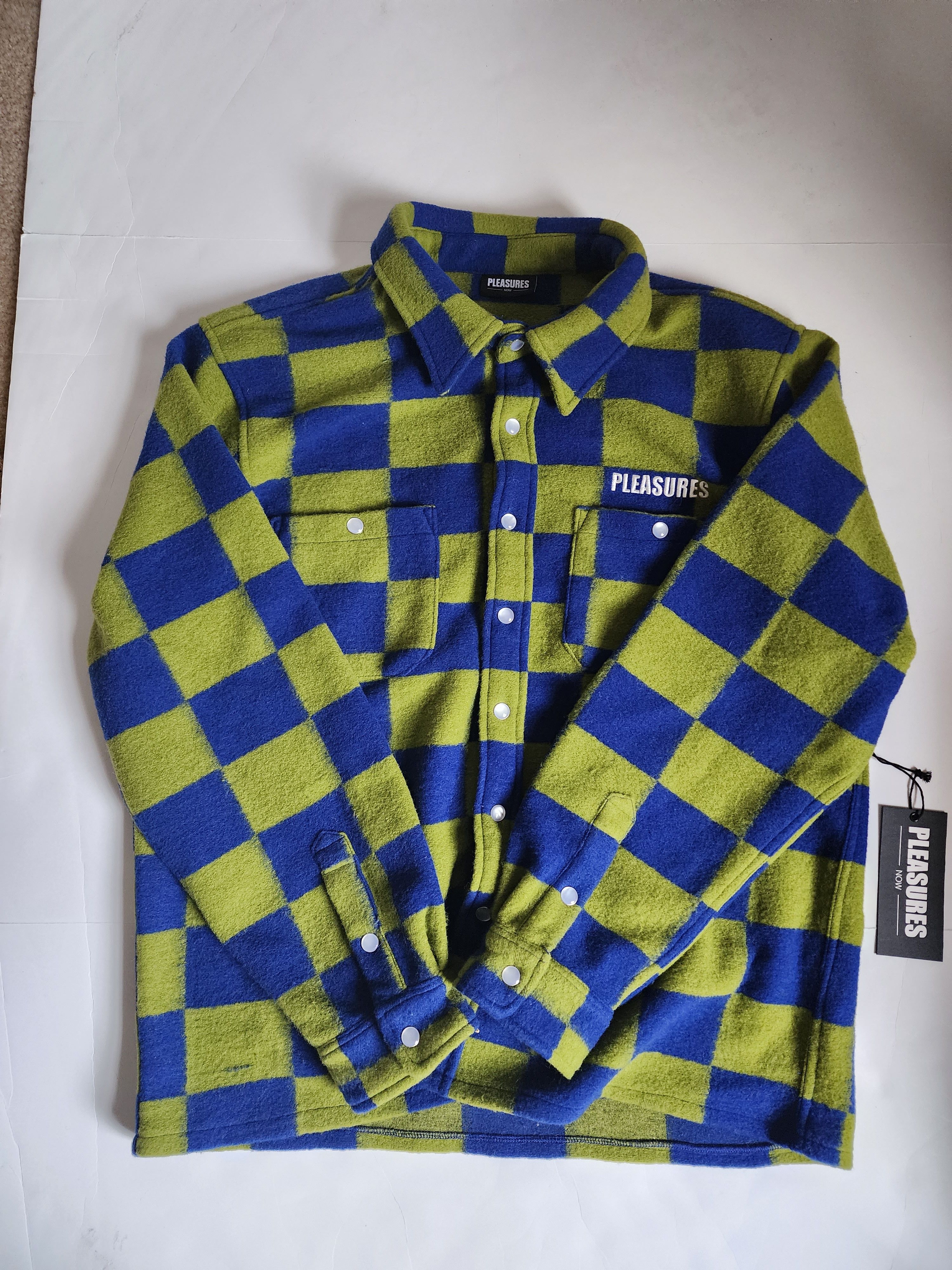 Pleasures LEGUME Longsleeve Overshirt Size US XL / EU 56 / 4 - 5 Thumbnail