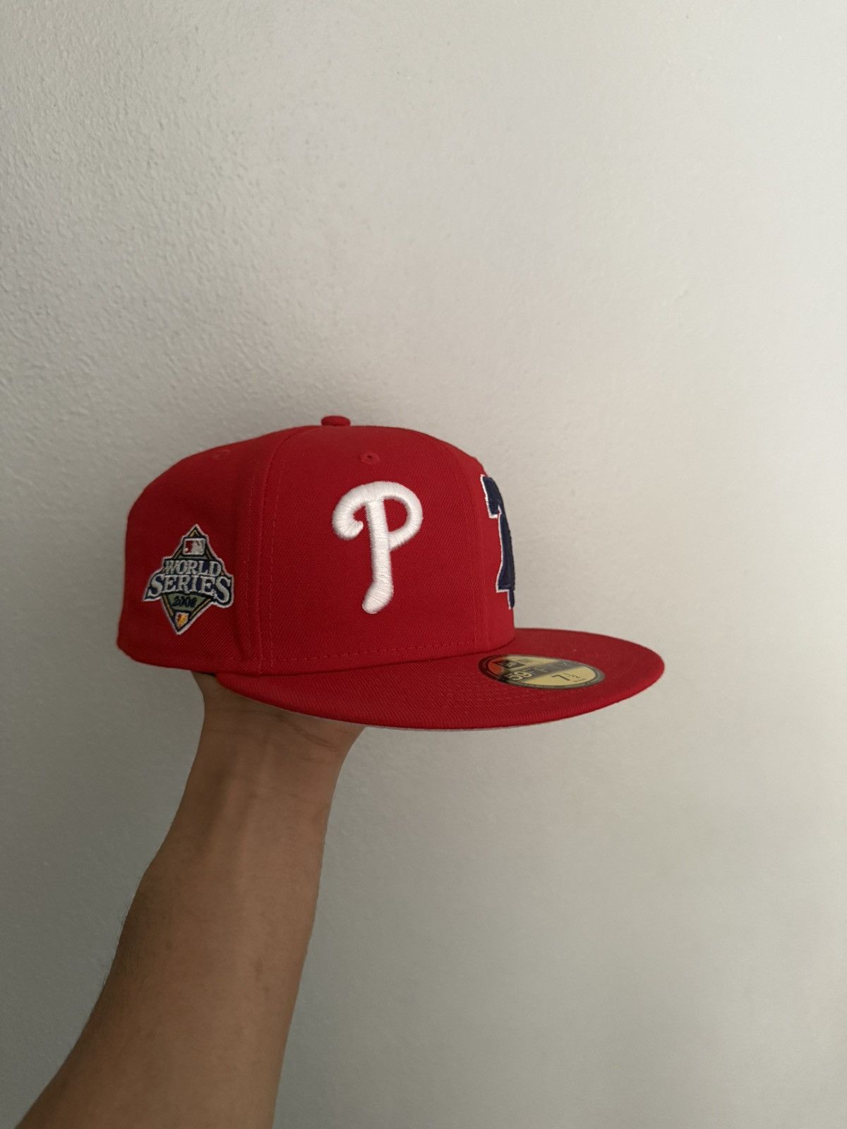 MLB × New Era Phillies New era 59Fifty flat brim size 7 1/2 size Size ONE SIZE - 4 Thumbnail