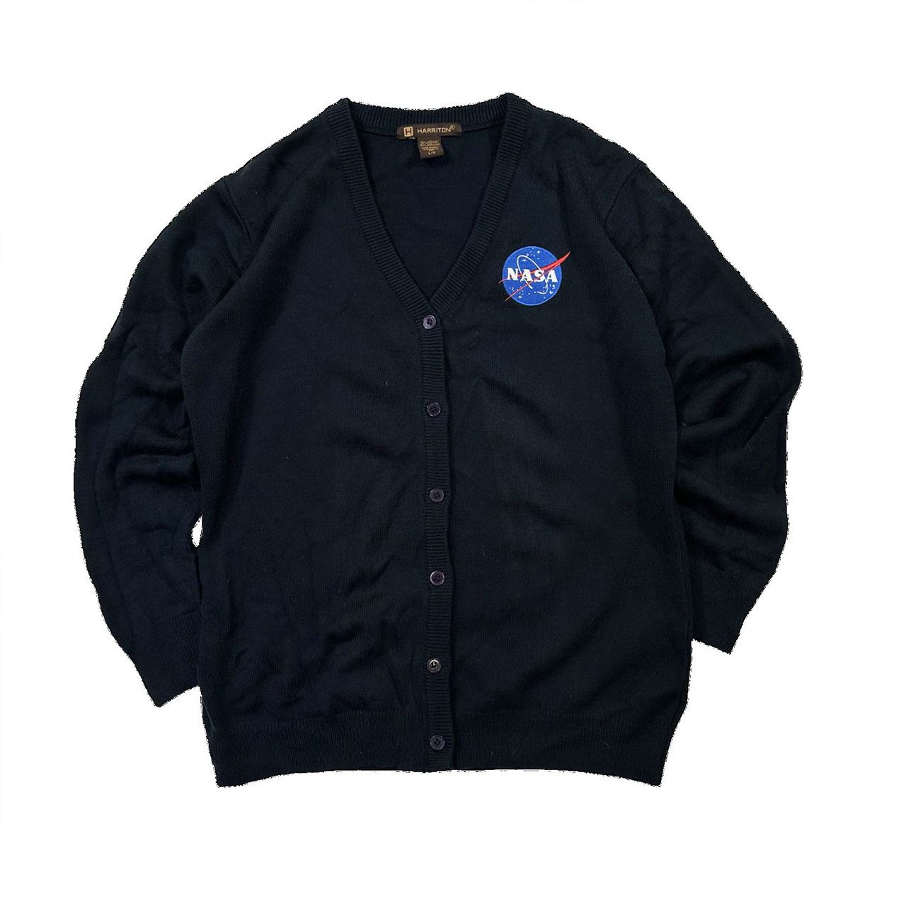 Vintage Vintage NASA Knit cardigan Size US L / EU 52-54 / 3 - 1 Thumbnail