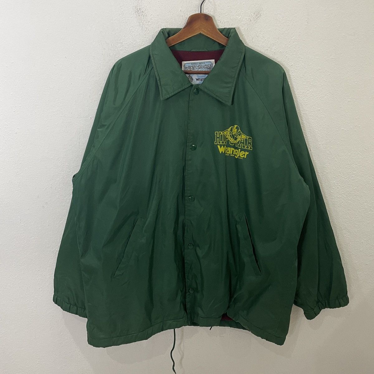Vintage × Wrangler Vintage 90s Wrangler Big Logo Jacket Size US XL / EU 56 / 4 - 7 Thumbnail
