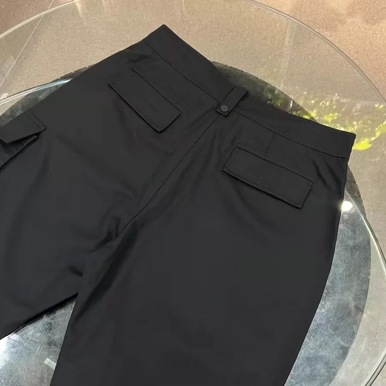 Dior Co-branded functional buckle black workwear pants 2503-Next Size US 34 / EU 50 - 7 Thumbnail