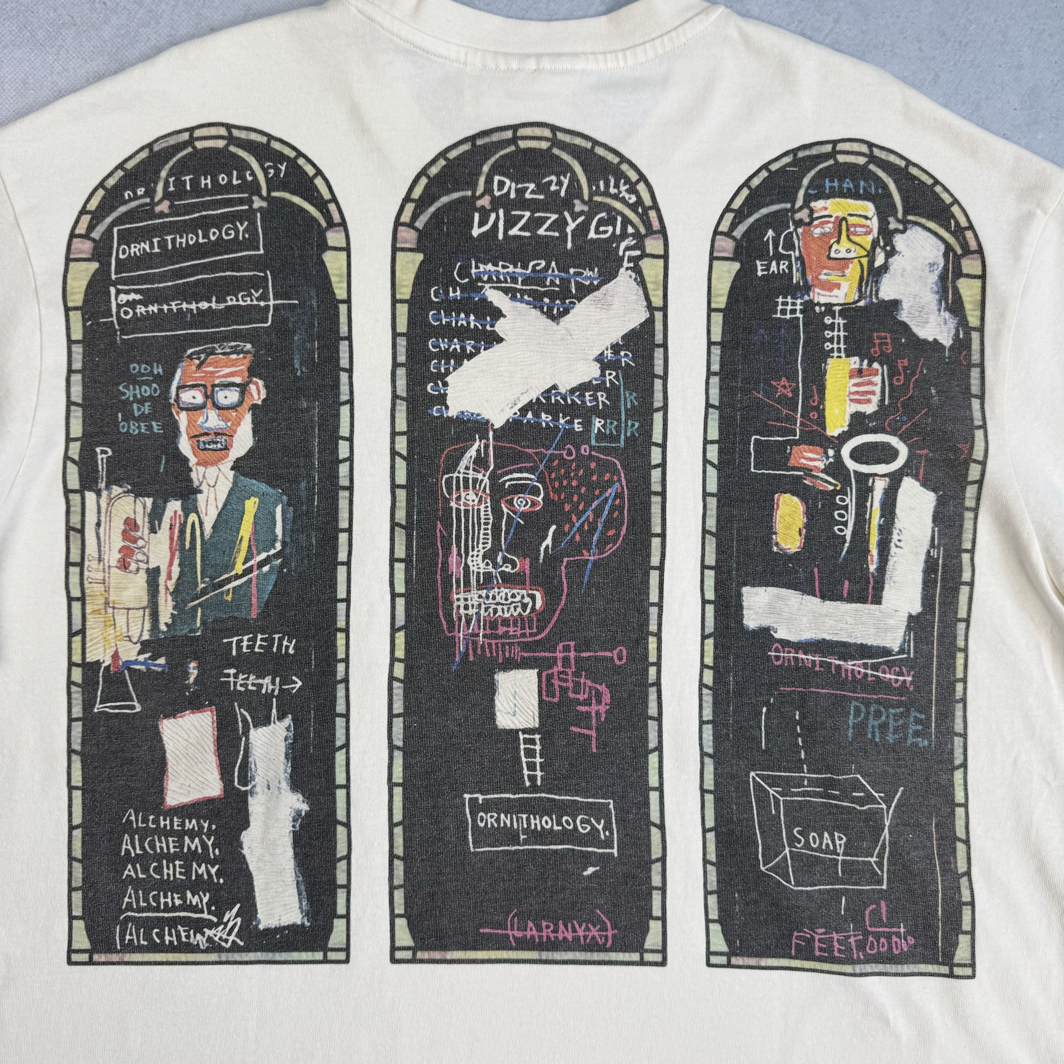 H&M × Jean-Michel Basquiat × Who Decides War WHO DECIDES WAR x BASQUIAT x H&M RELAXED FIT T-SHIRT Size US S / EU 44-46 / 1 - 4 Thumbnail