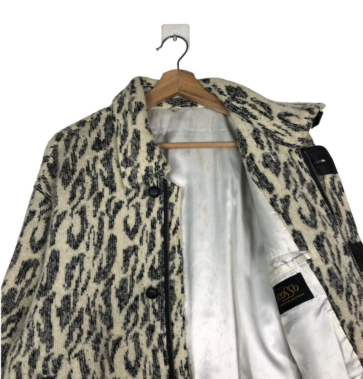 Issey Miyake 🔥VINTAGE BOMBER JACKET COSSO JAPAN NATIVE DESIGN Size US M / EU 48-50 / 2 - 12 Thumbnail