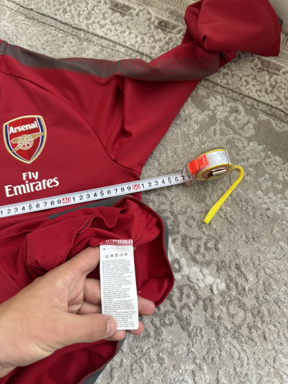 Puma Puma Arsenal Football Jacket Training Soccer Track Top zip Size US S / EU 44-46 / 1 - 8 Thumbnail