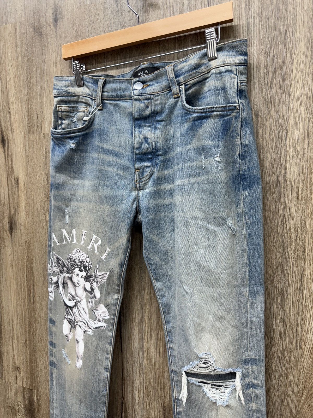 Amiri Amiri Cherbub Denim Jeans Size US 32 / EU 48 - 4 Thumbnail