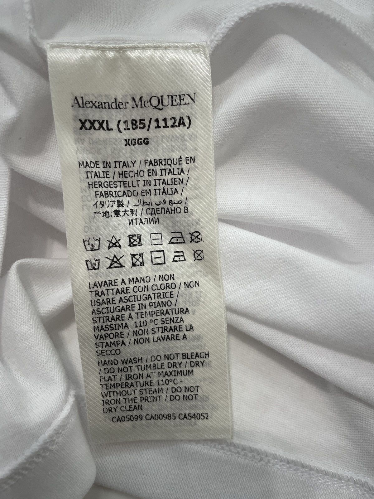Alexander McQueen Alexander McQueen Skeleton Tee Size XXXL Size US S / EU 44-46 / 1 - 3 Thumbnail