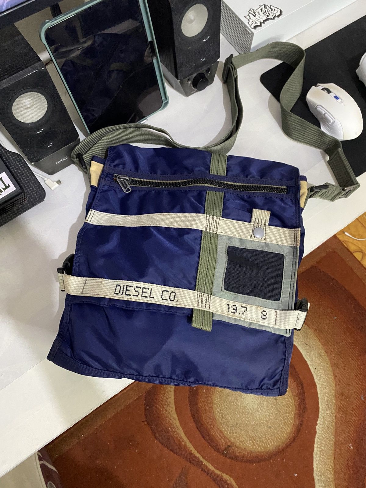 Diesel Vintage DIESEL Crossbody Bag Size ONE SIZE - 1 Thumbnail