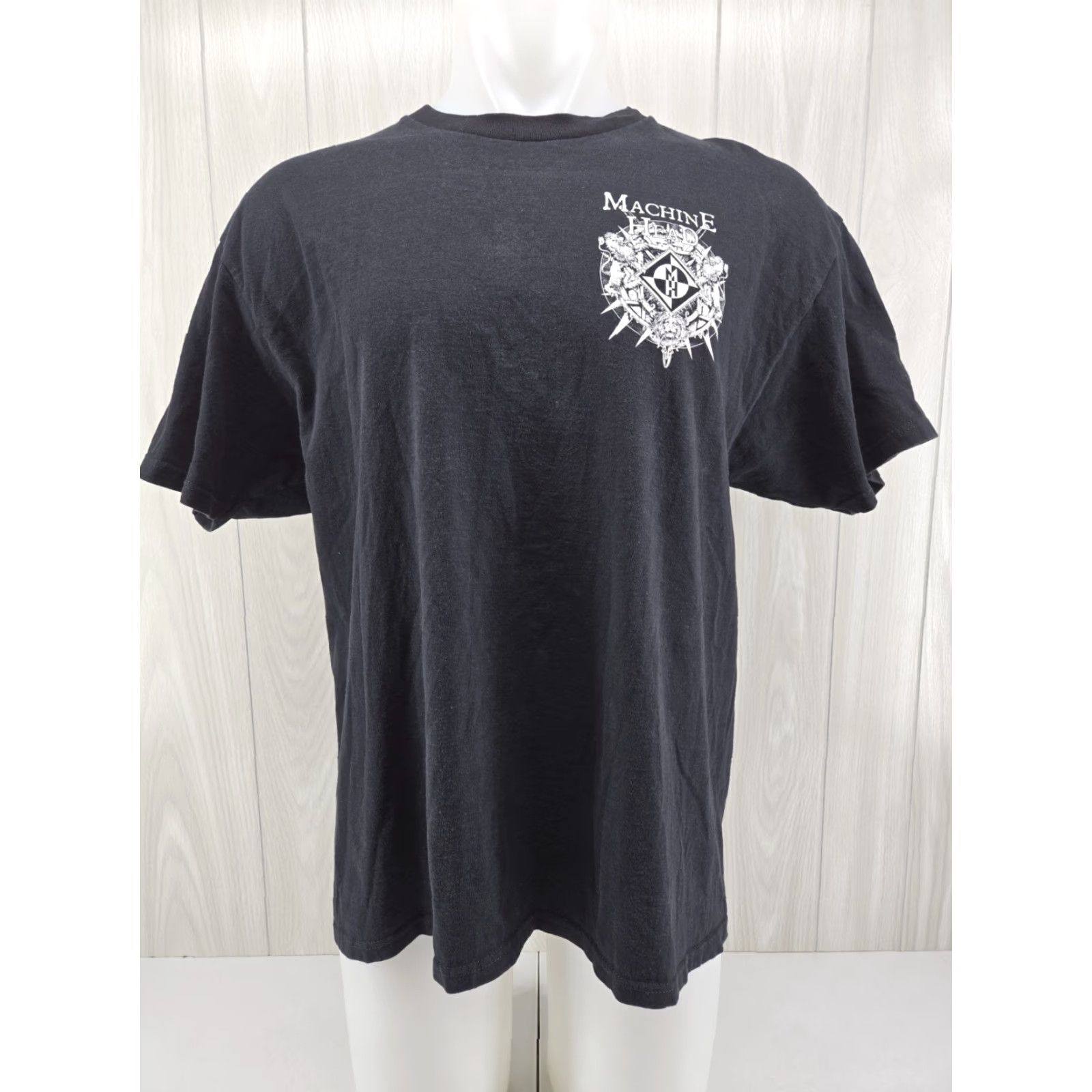 Vintage MACHINE HEAD Catharsis American Tour 2018 MENS 2-SIDED BLACK T-SHIRT XL Size US XL / EU 56 / 4 - 4 Thumbnail