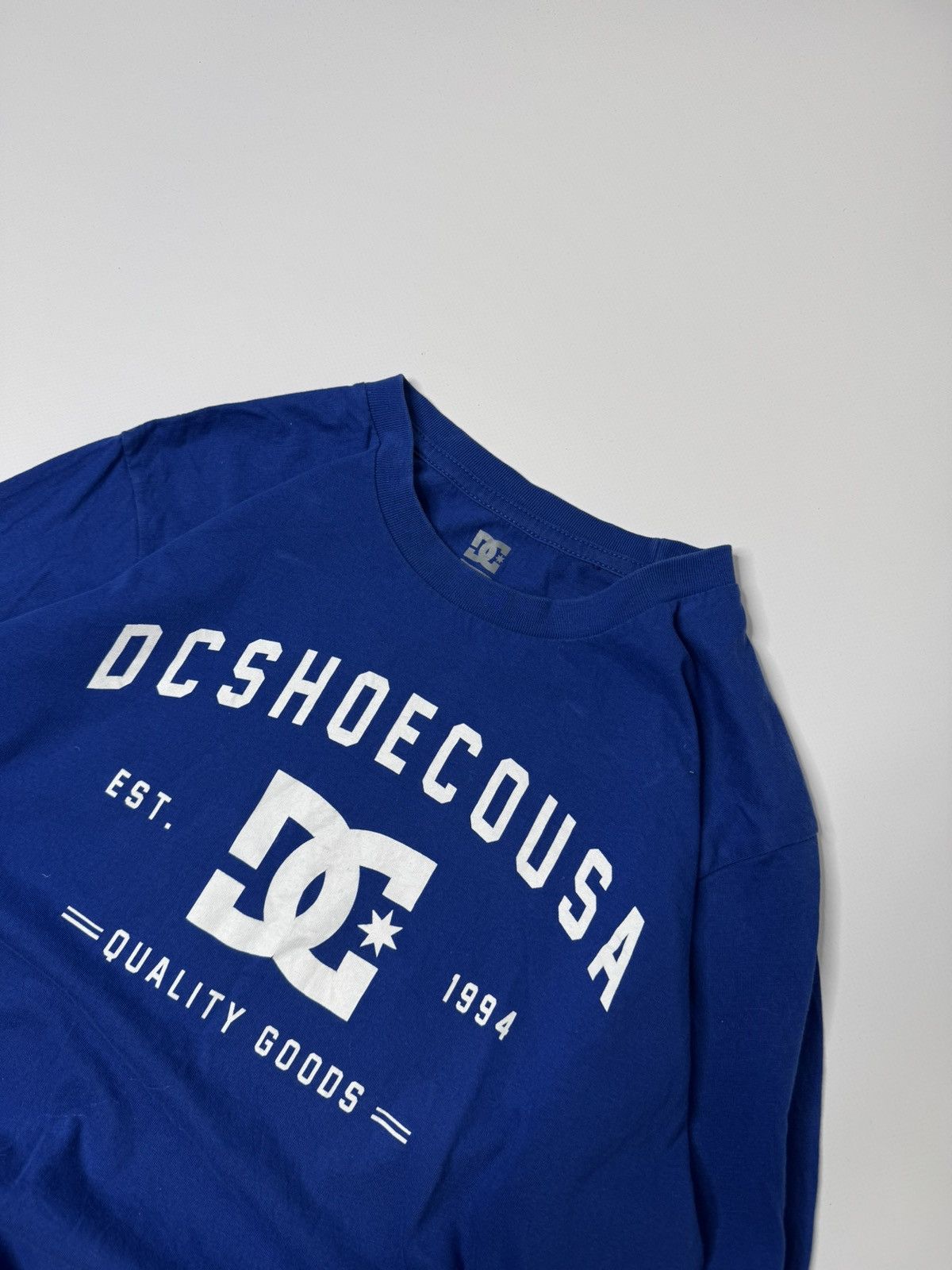 DC Blue DC skaterboards longsleeve sk8 swag drip big logo 4g Size US XS / EU 42 / 0 - 2 Thumbnail