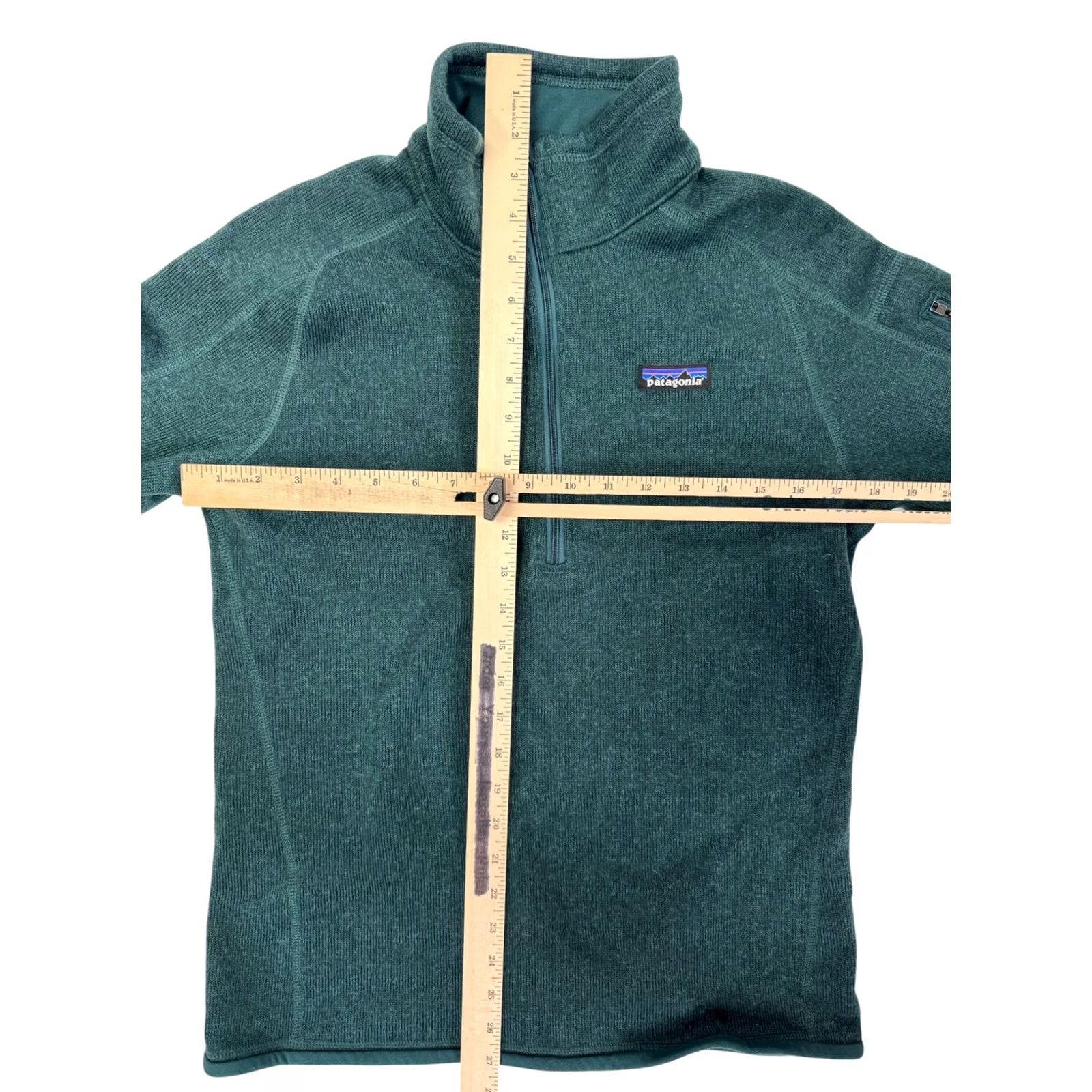 Patagonia Patagonia Men's Better Sweater Quarter-Zip Pullover Green Size M Size US M / EU 48-50 / 2 - 3 Thumbnail