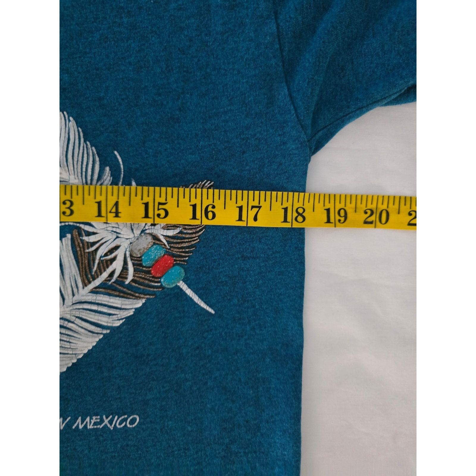 Vintage Vintage New Mexico Native American Dream Catcher Blue M Tee Size US M / EU 48-50 / 2 - 7 Thumbnail