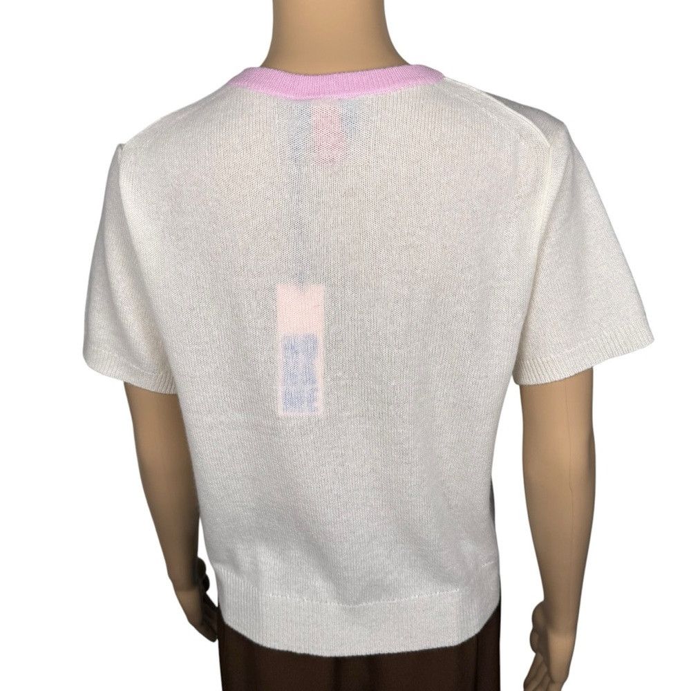 Other NWT New NoName Phoebe Short Sleeve Cashmere Top Sweater Siz Size M / US 6-8 / IT 42-44 - 3 Thumbnail
